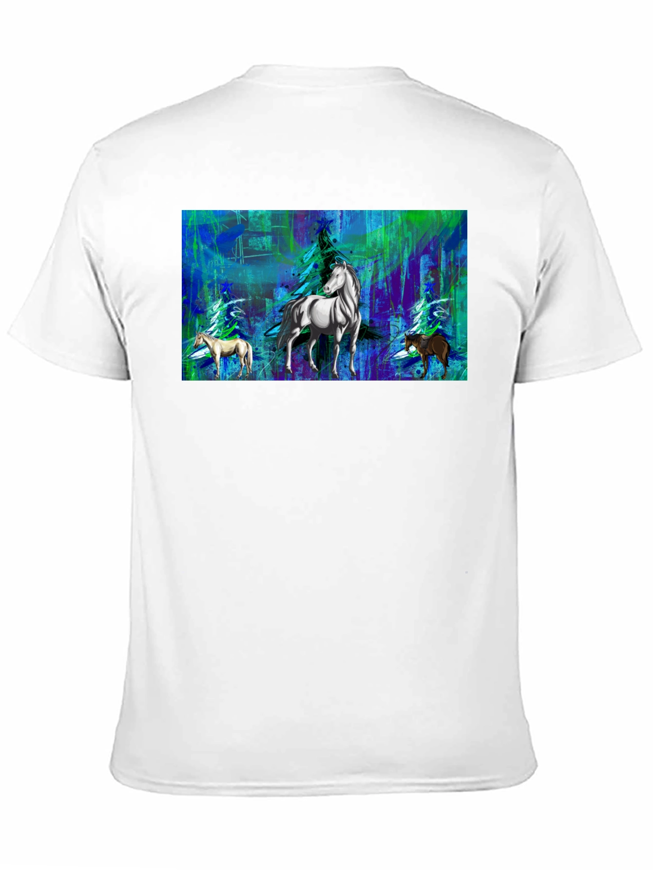 Horse Scene Graphic Tee