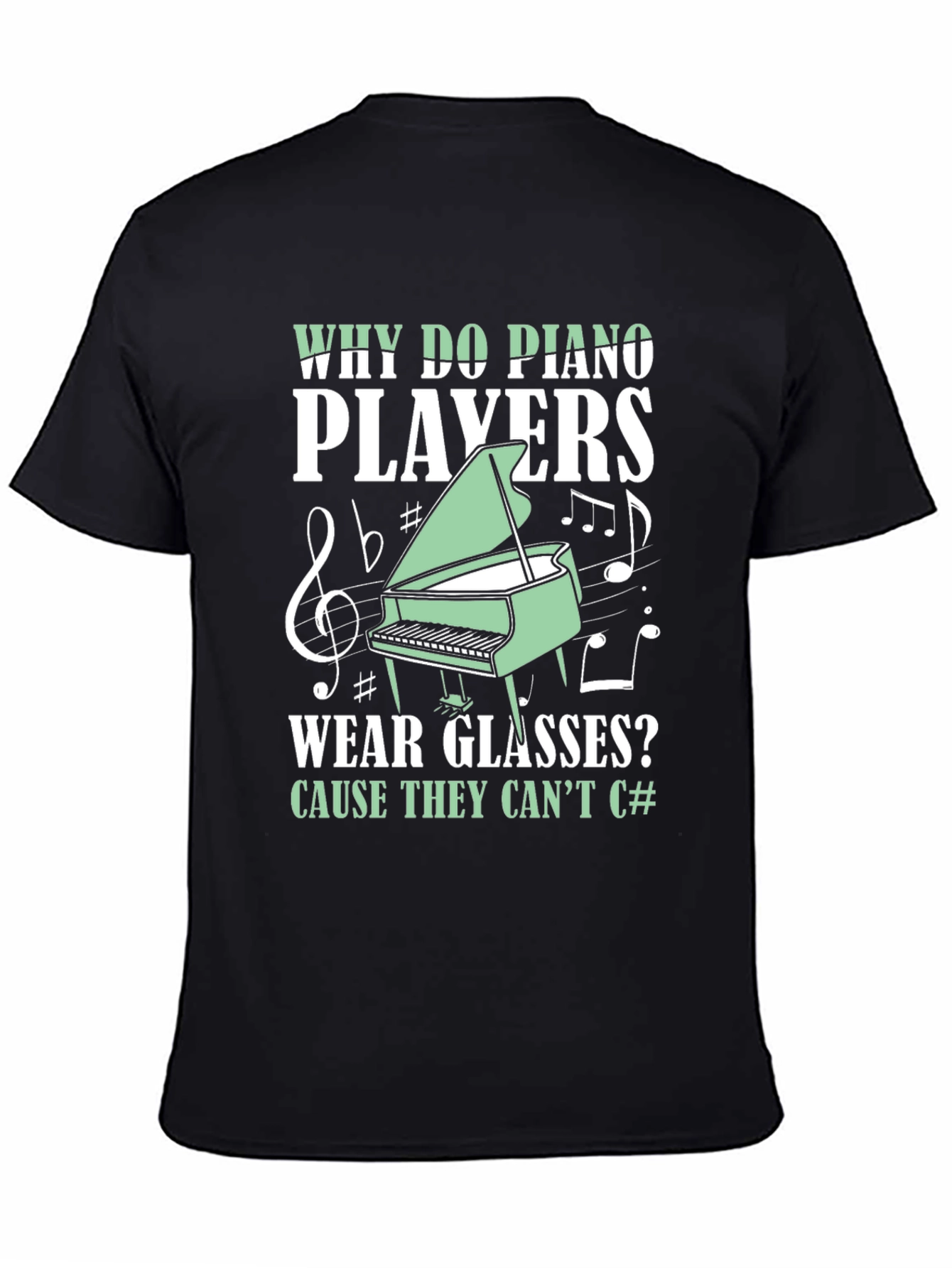 Piano Player T-Shirt - Music Pun Tee