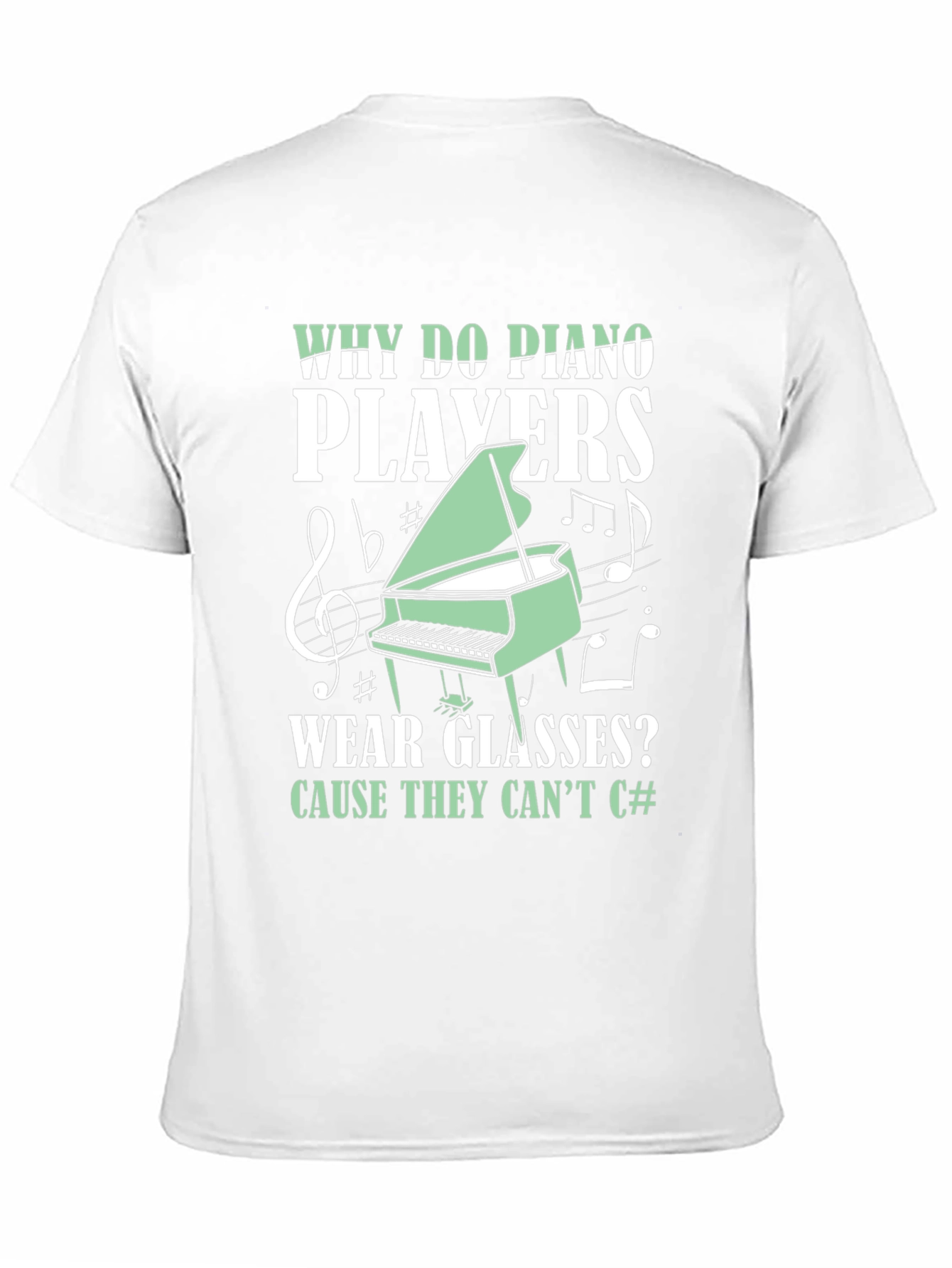 Piano Player T-Shirt - Music Pun Tee