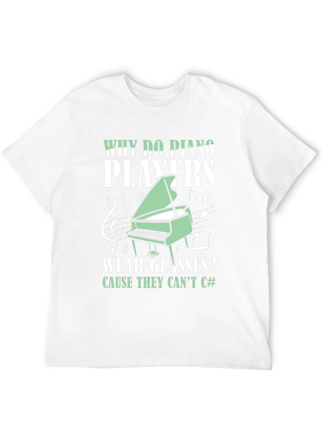Piano Player T-Shirt - Music Pun Tee