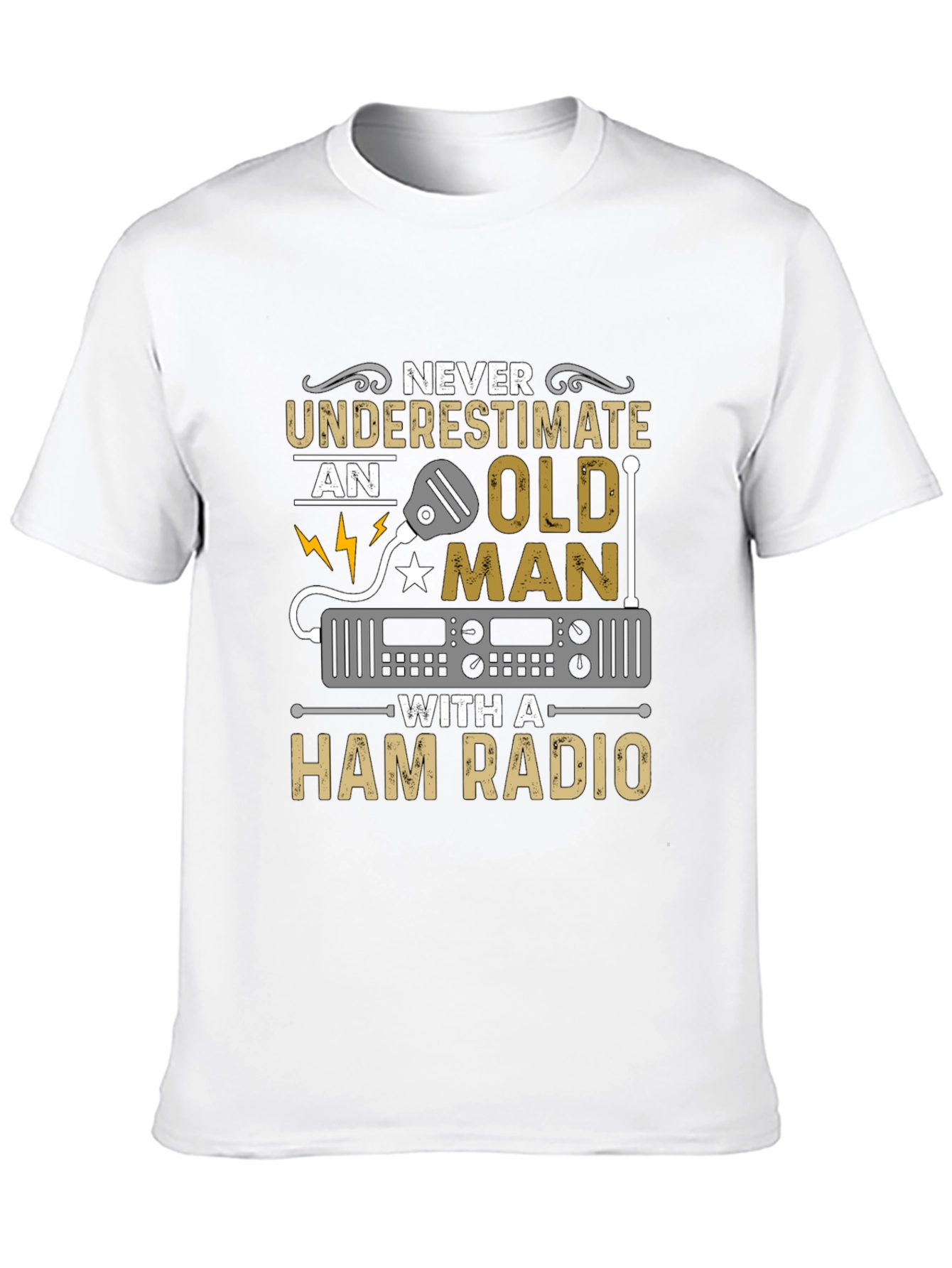 Ham Radio Old Man T-Shirt