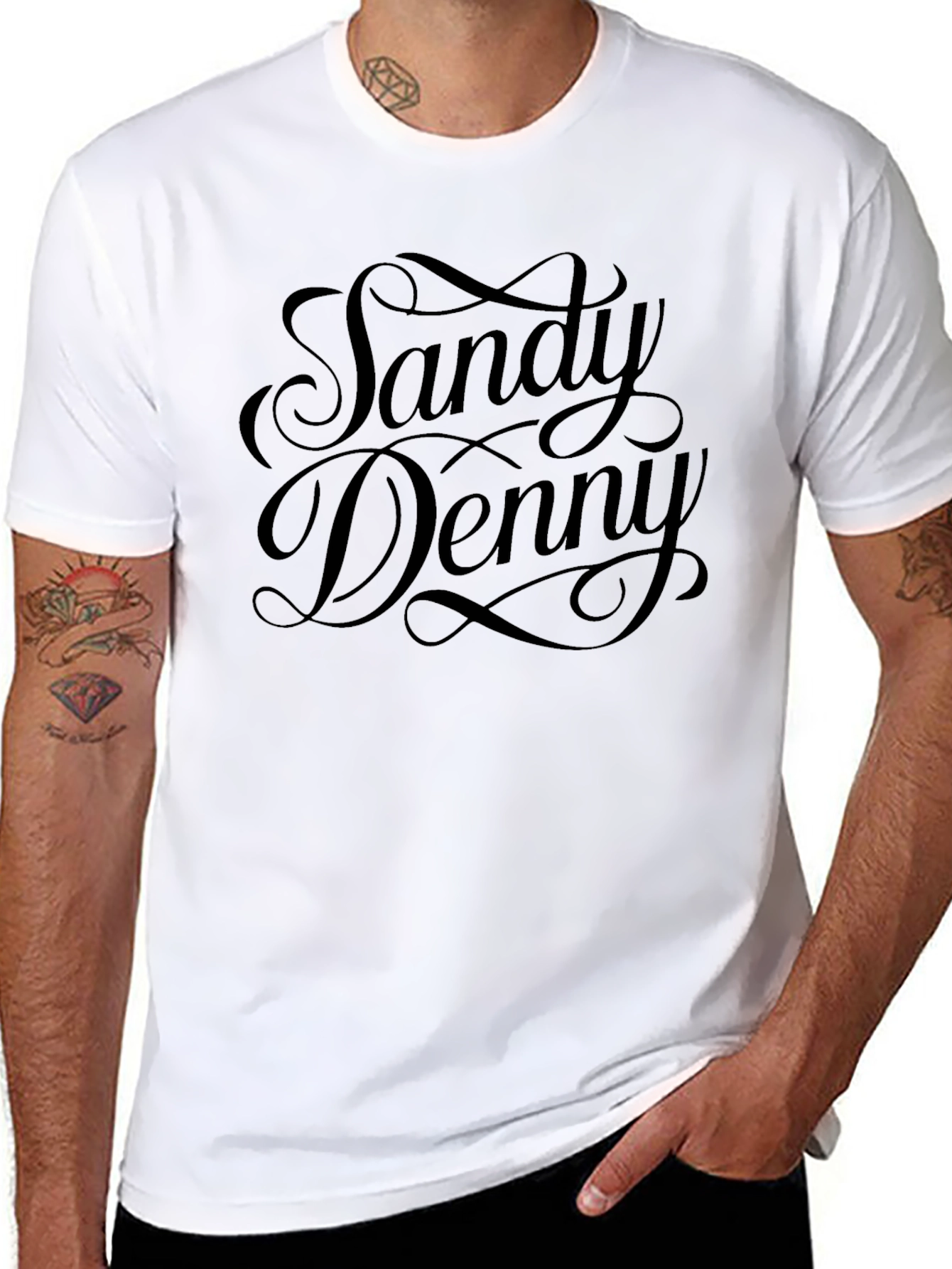 Sandy Denny Black T-Shirt