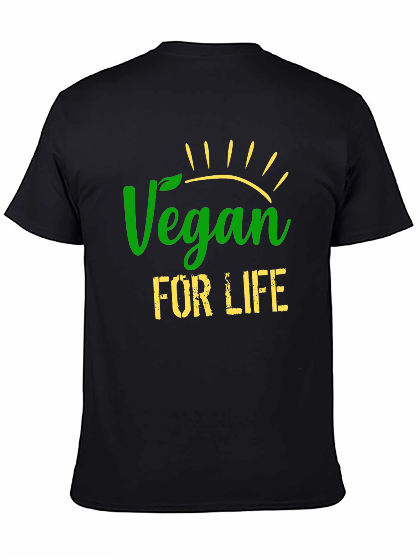 Vegan for Life T-Shirt - Stylish Vegan Apparel