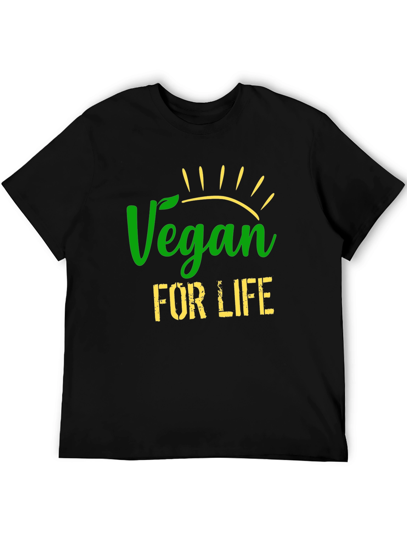 Vegan for Life T-Shirt - Stylish Vegan Apparel