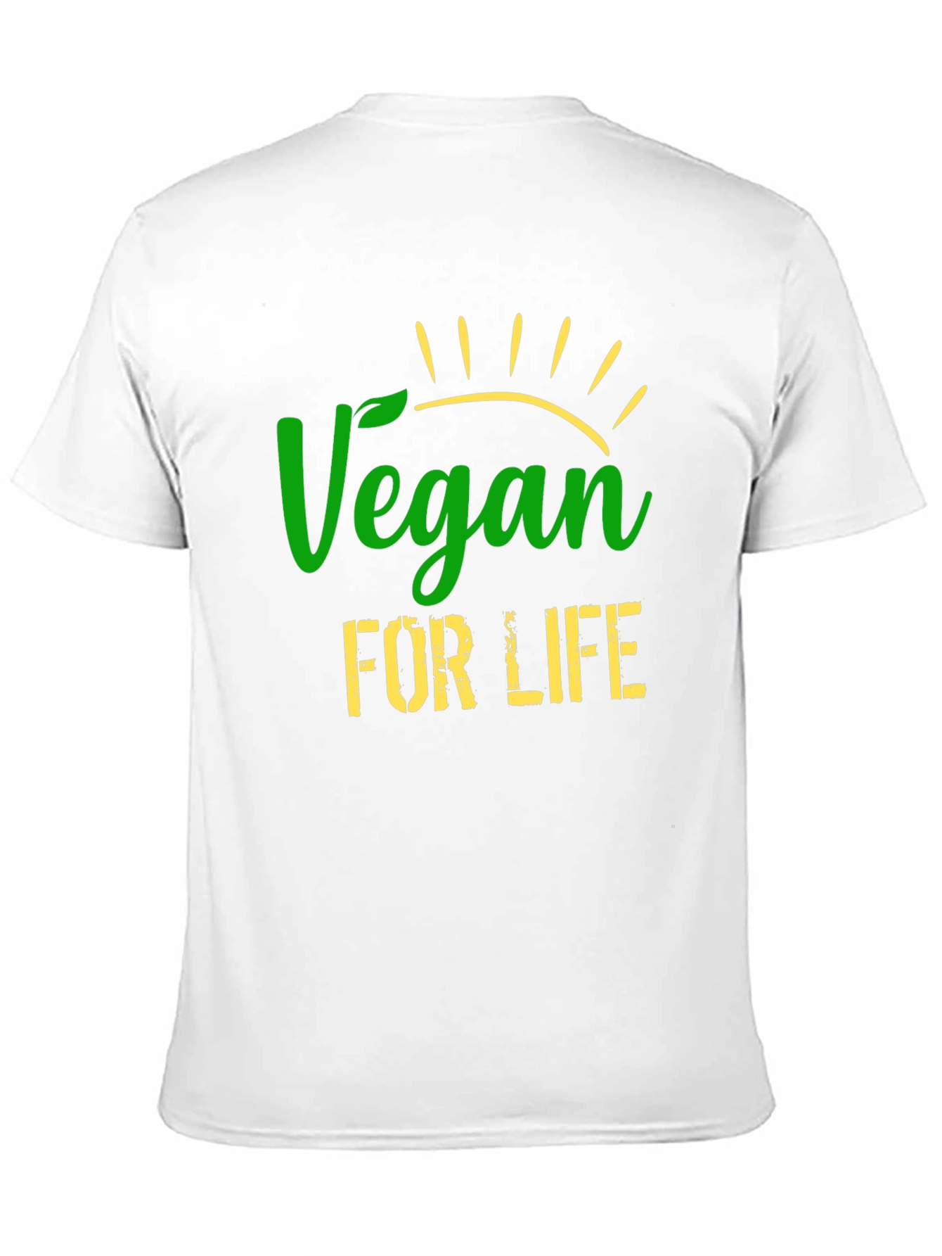 Vegan for Life T-Shirt - Stylish Vegan Apparel