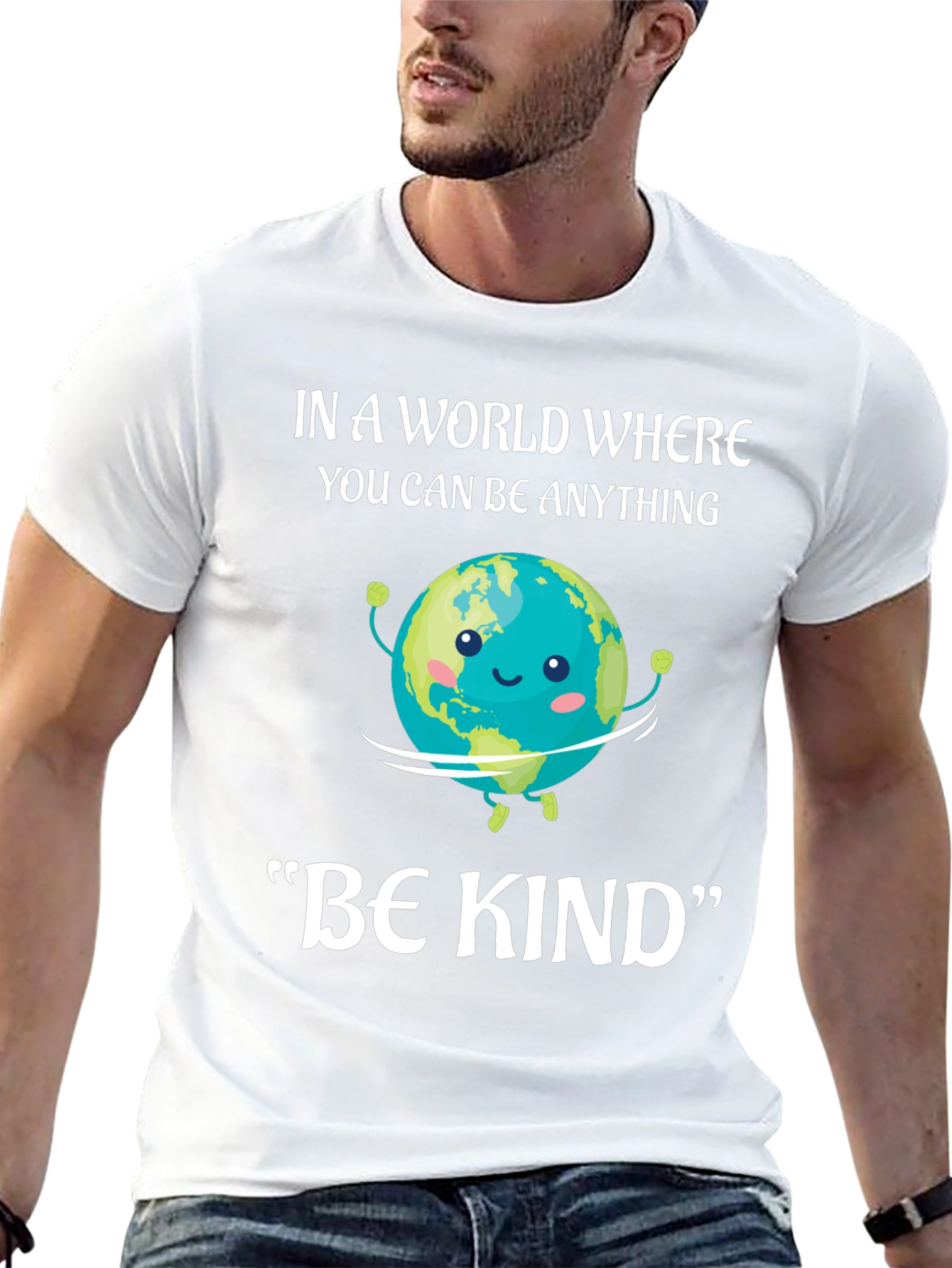 Be Kind Earth Graphic T-Shirt