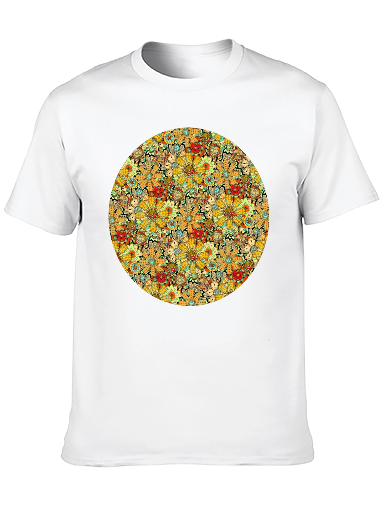 Floral Circle Tee