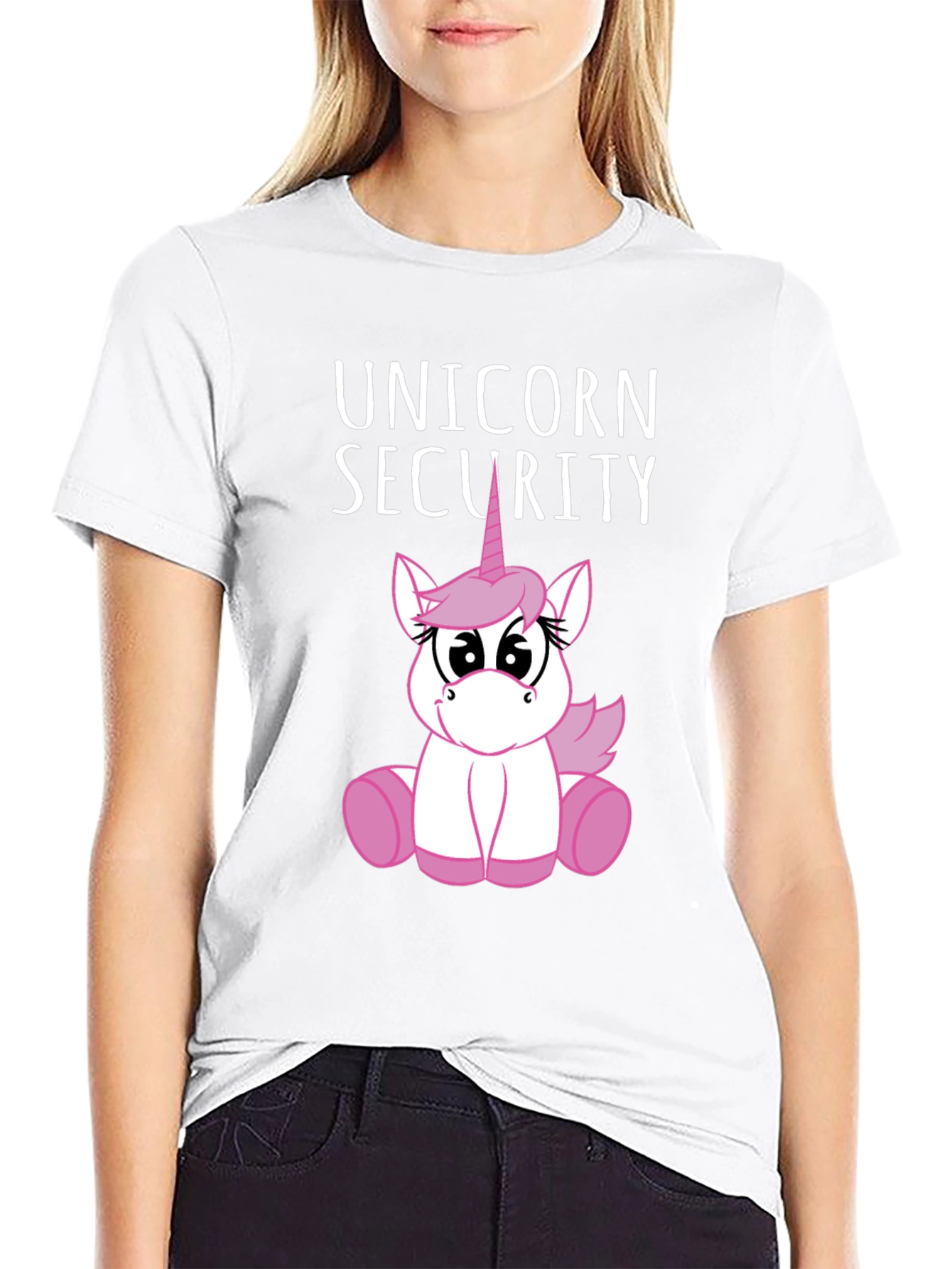 Unicorn Security Graphic T-Shirt