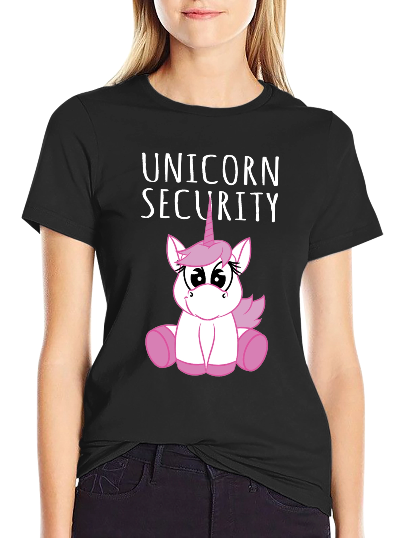 Unicorn Security Graphic T-Shirt