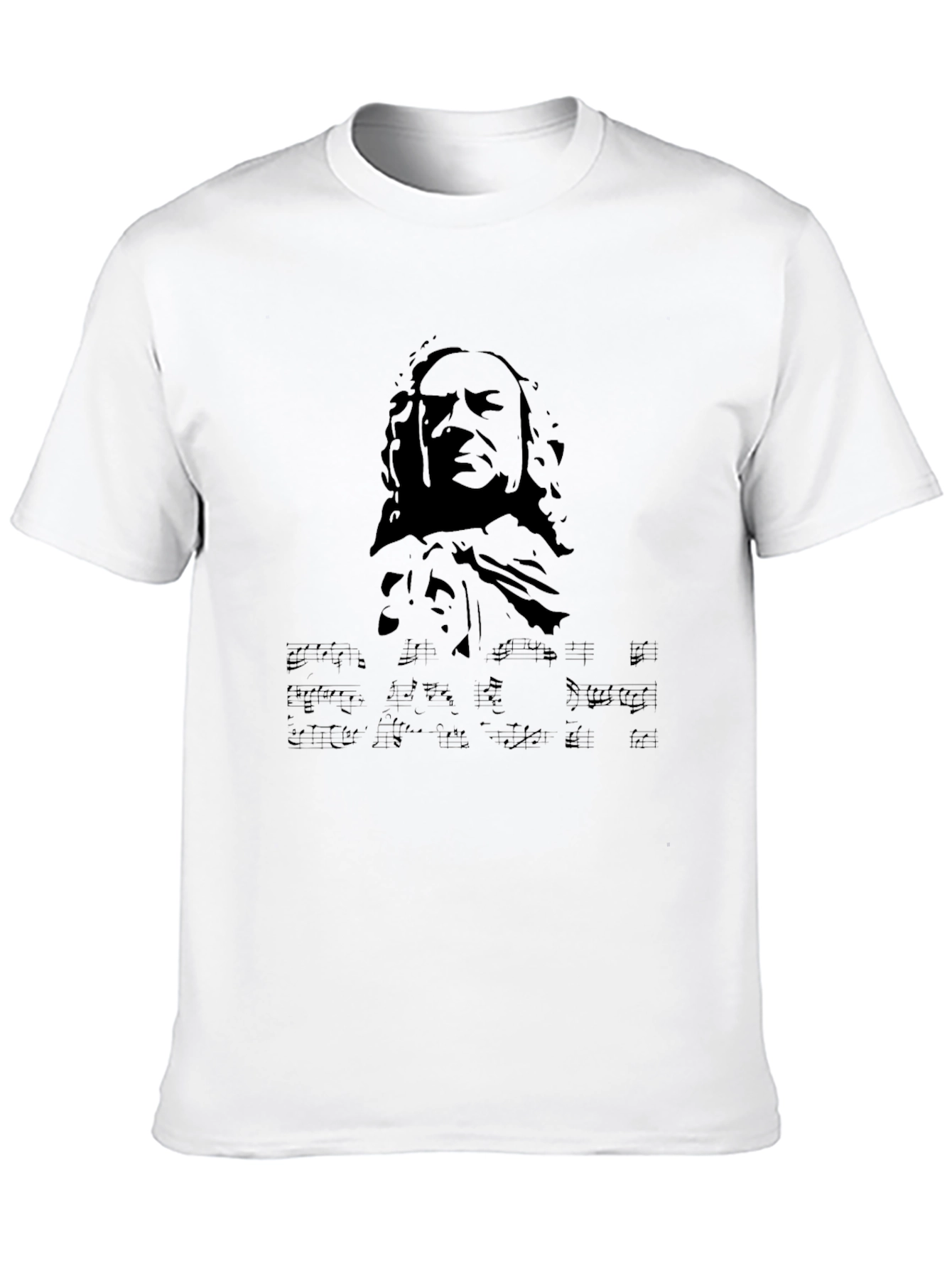 Musician Graphic Print Black Tee