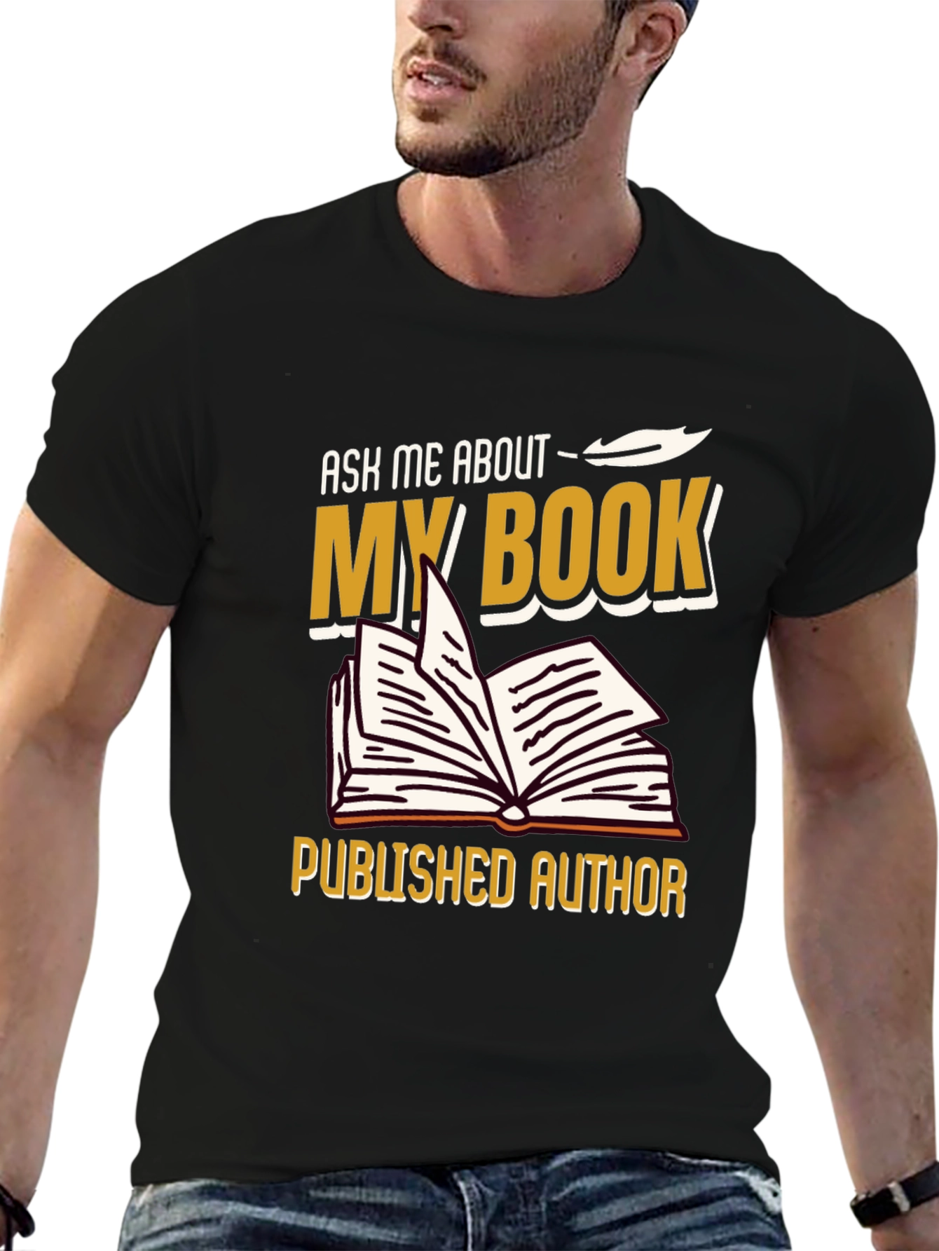 Ask Me About My Book T-Shirt
