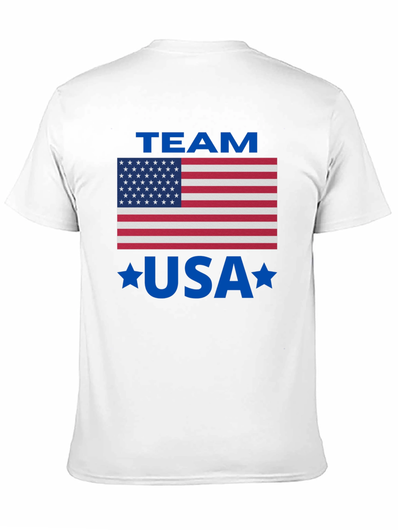 Team USA Graphic Tee - Patriotic American Flag Shirt