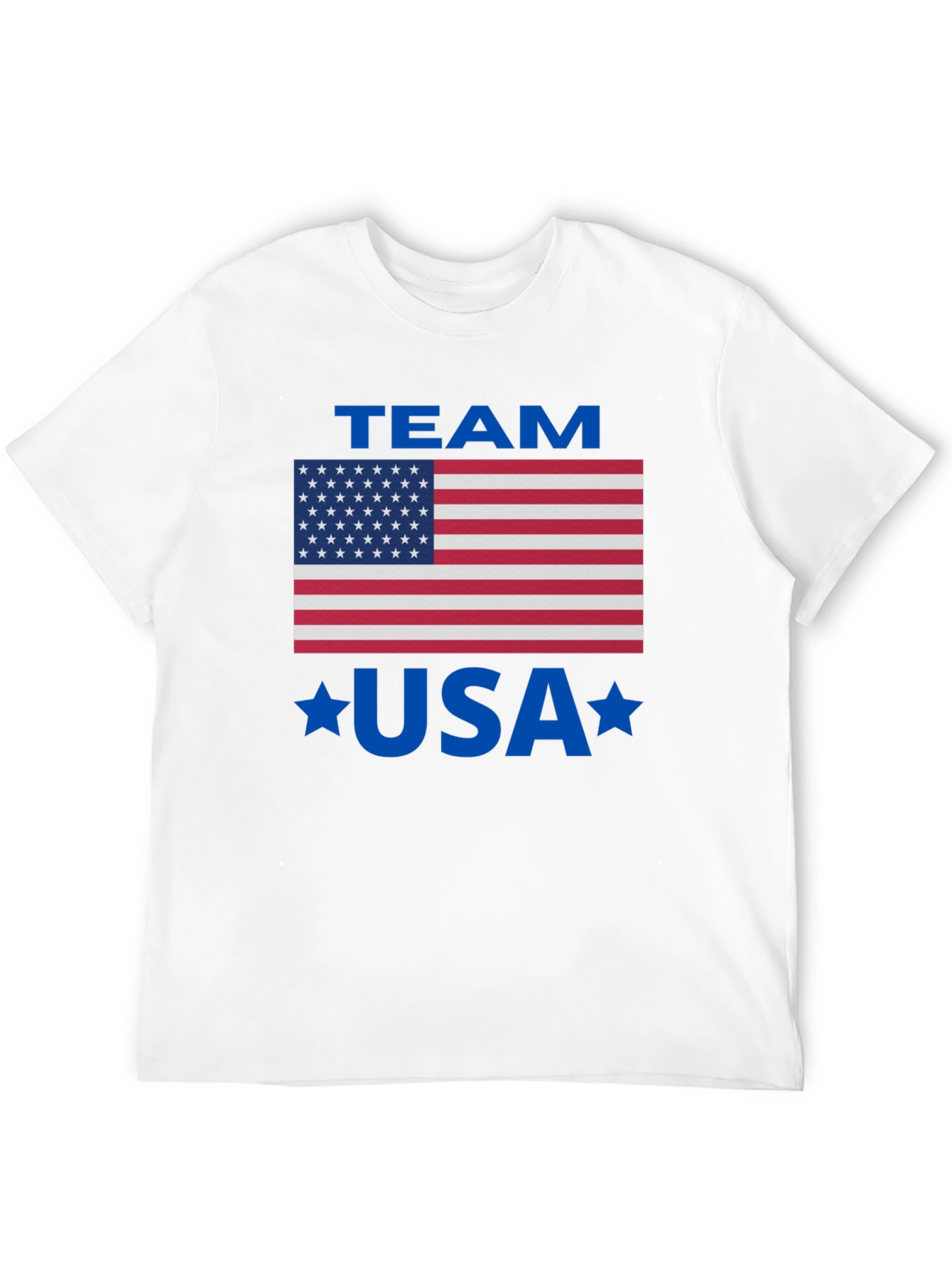 Team USA Graphic Tee - Patriotic American Flag Shirt