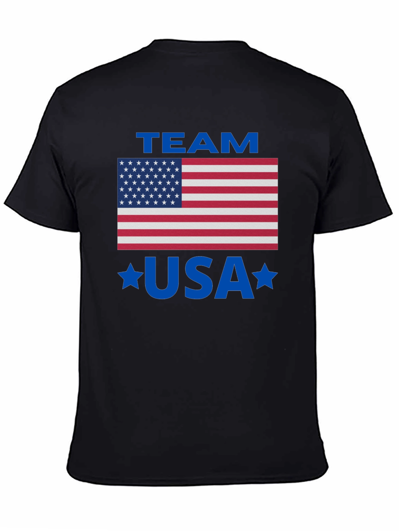 Team USA Graphic Tee - Patriotic American Flag Shirt
