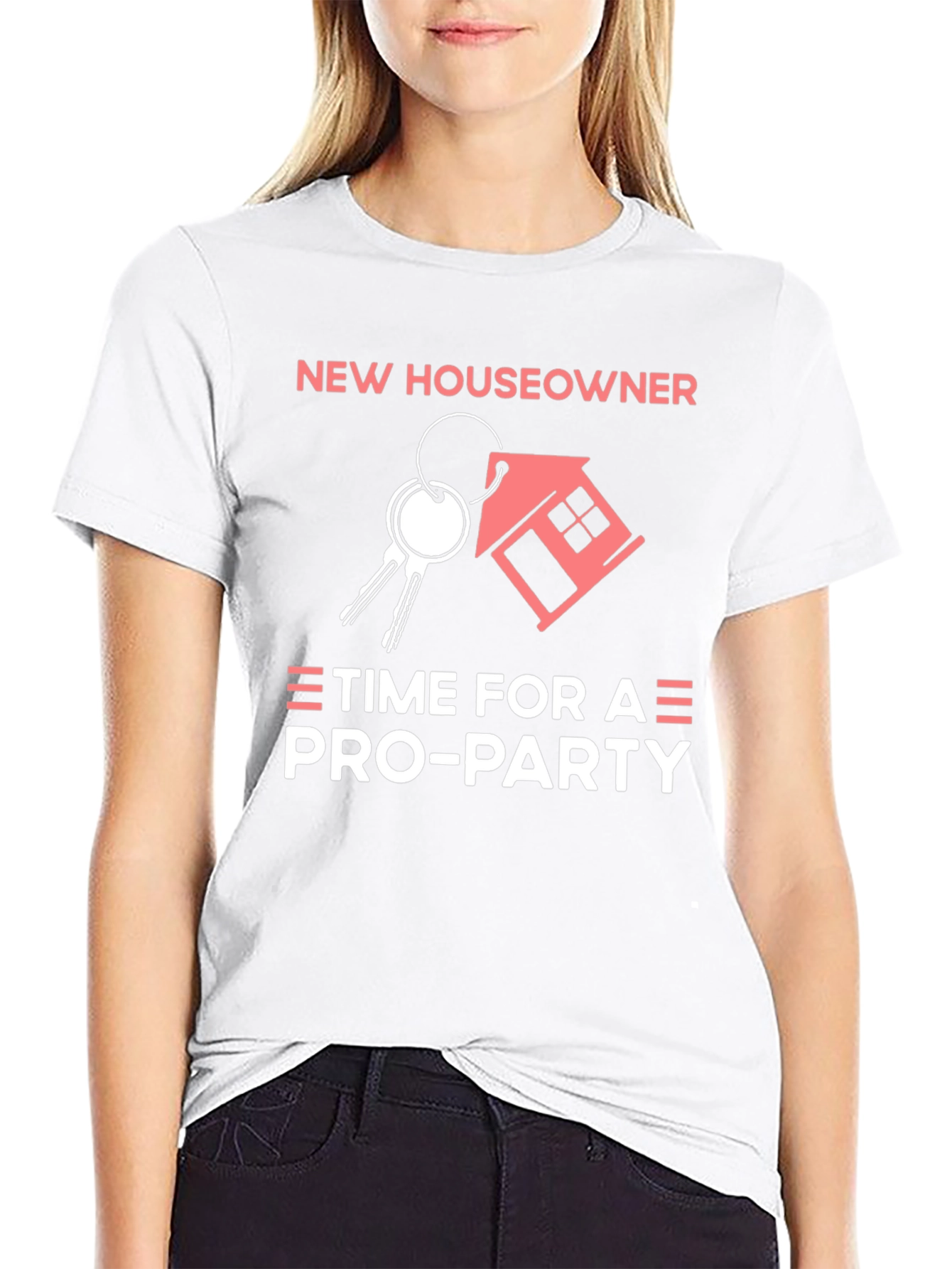 New Homeowner T-Shirt | Pro-Party House Keys