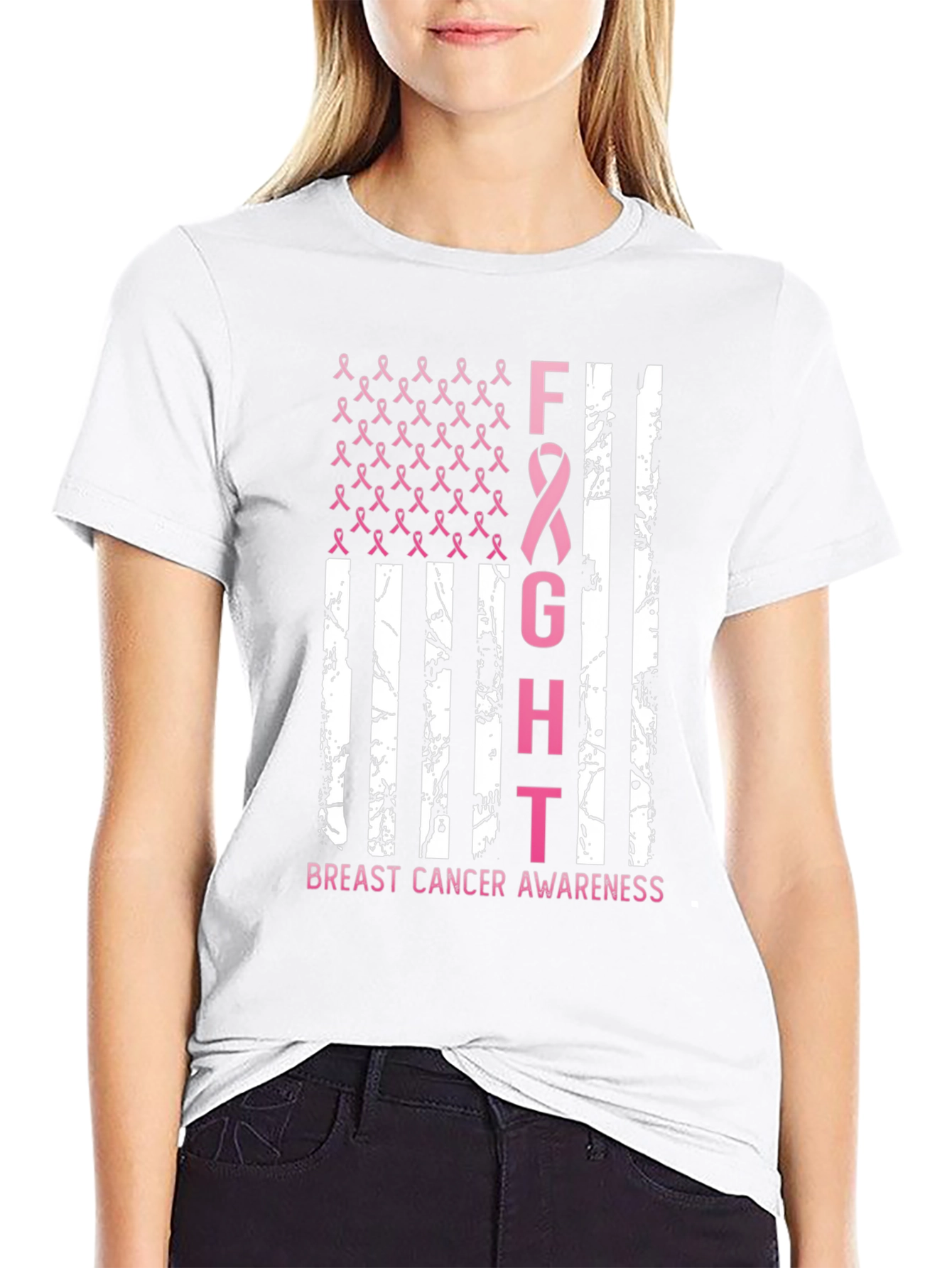 Breast Cancer Awareness Fight T-Shirt