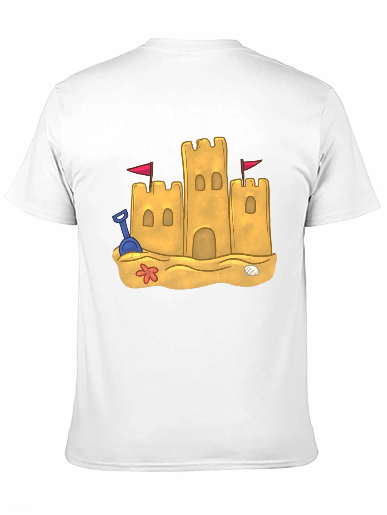 Sandcastle Graphic Tee - Beach Vibes