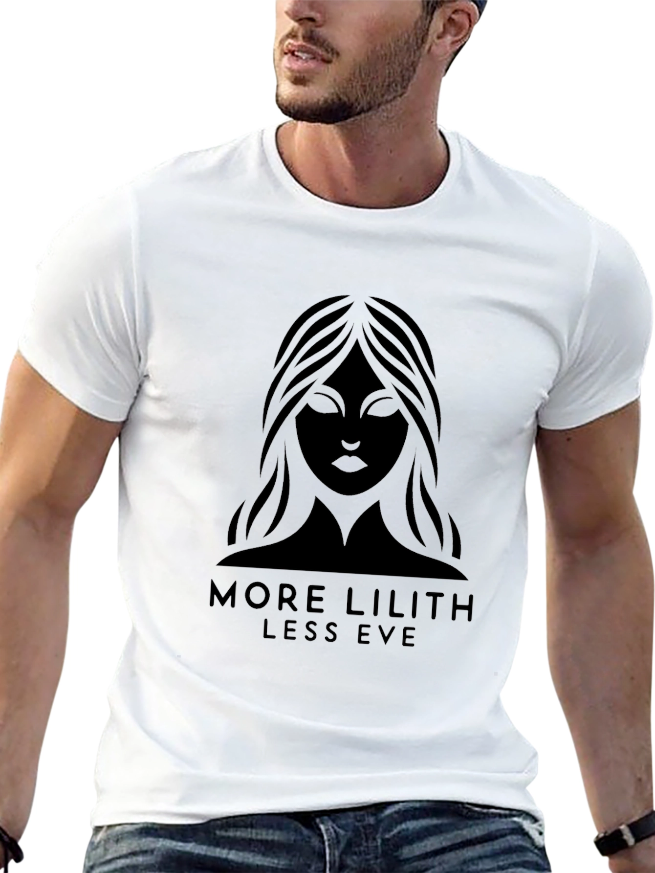 More Lilith Less Eve Black T-Shirt