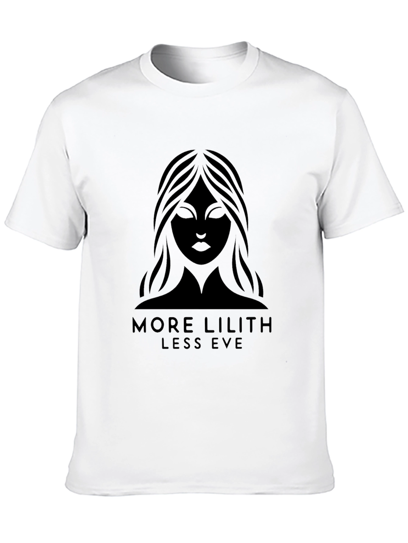 More Lilith Less Eve Black T-Shirt