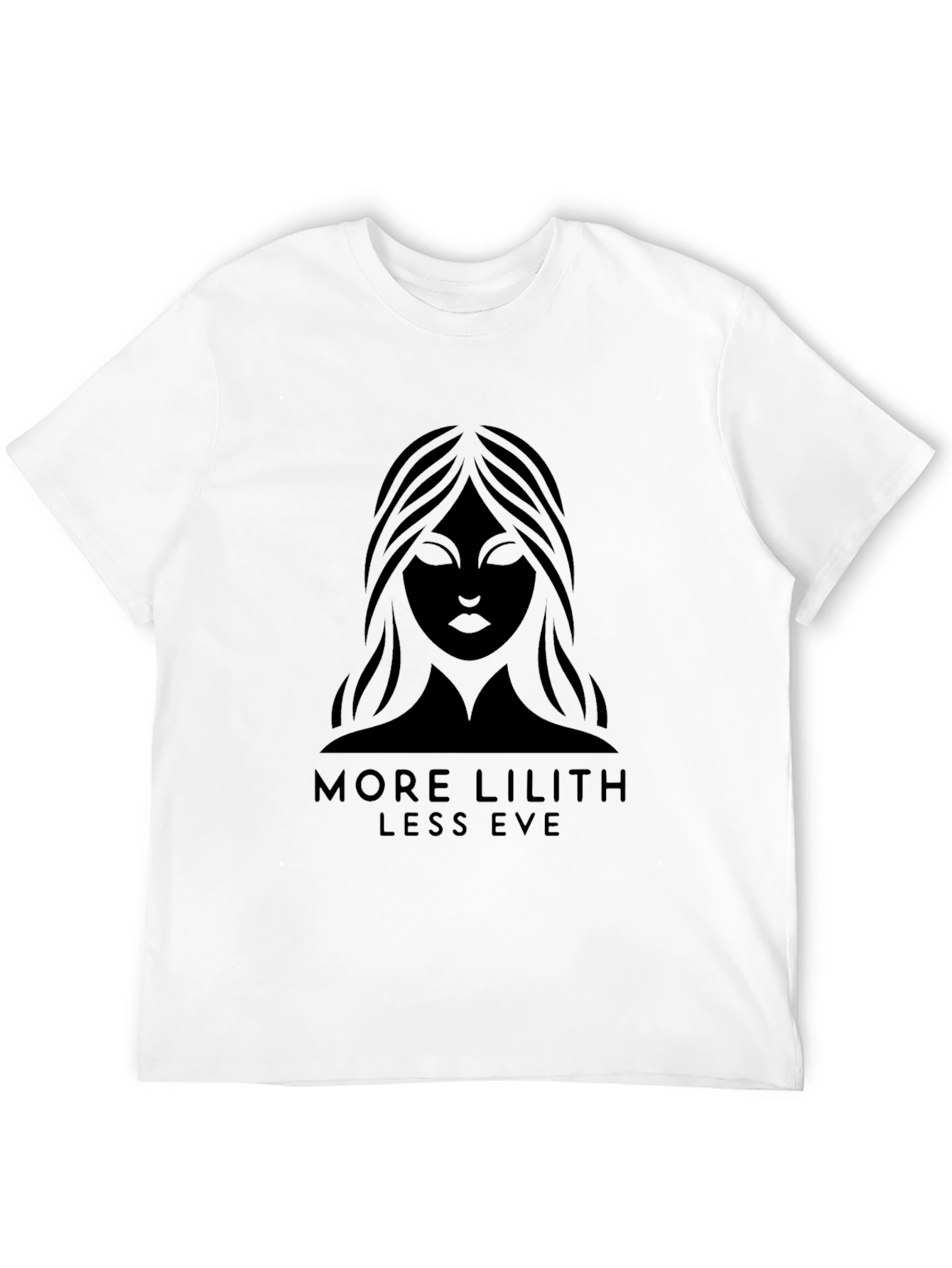 More Lilith Less Eve Black T-Shirt