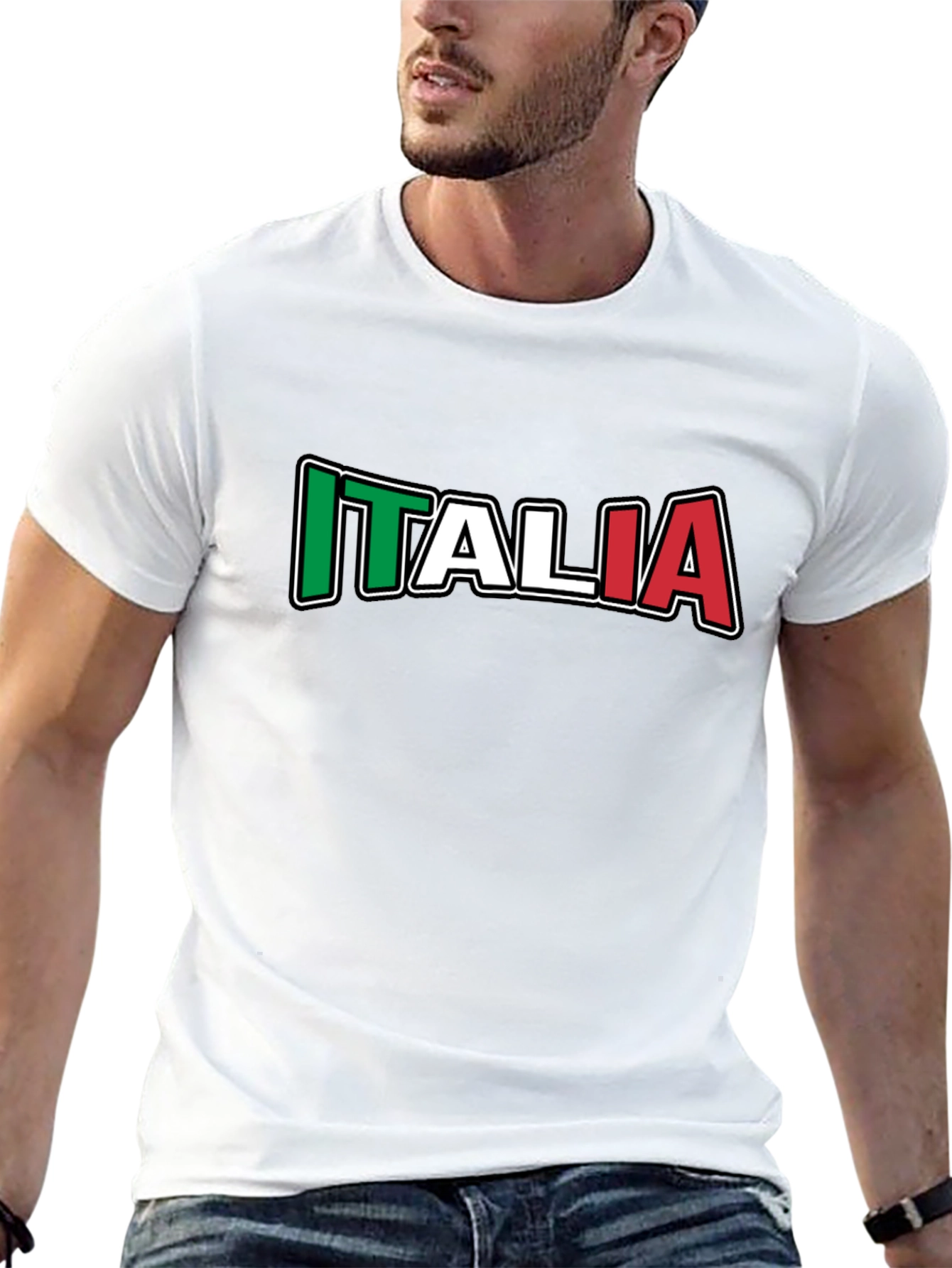 Italia Flag T-Shirt - Italian Pride Tee