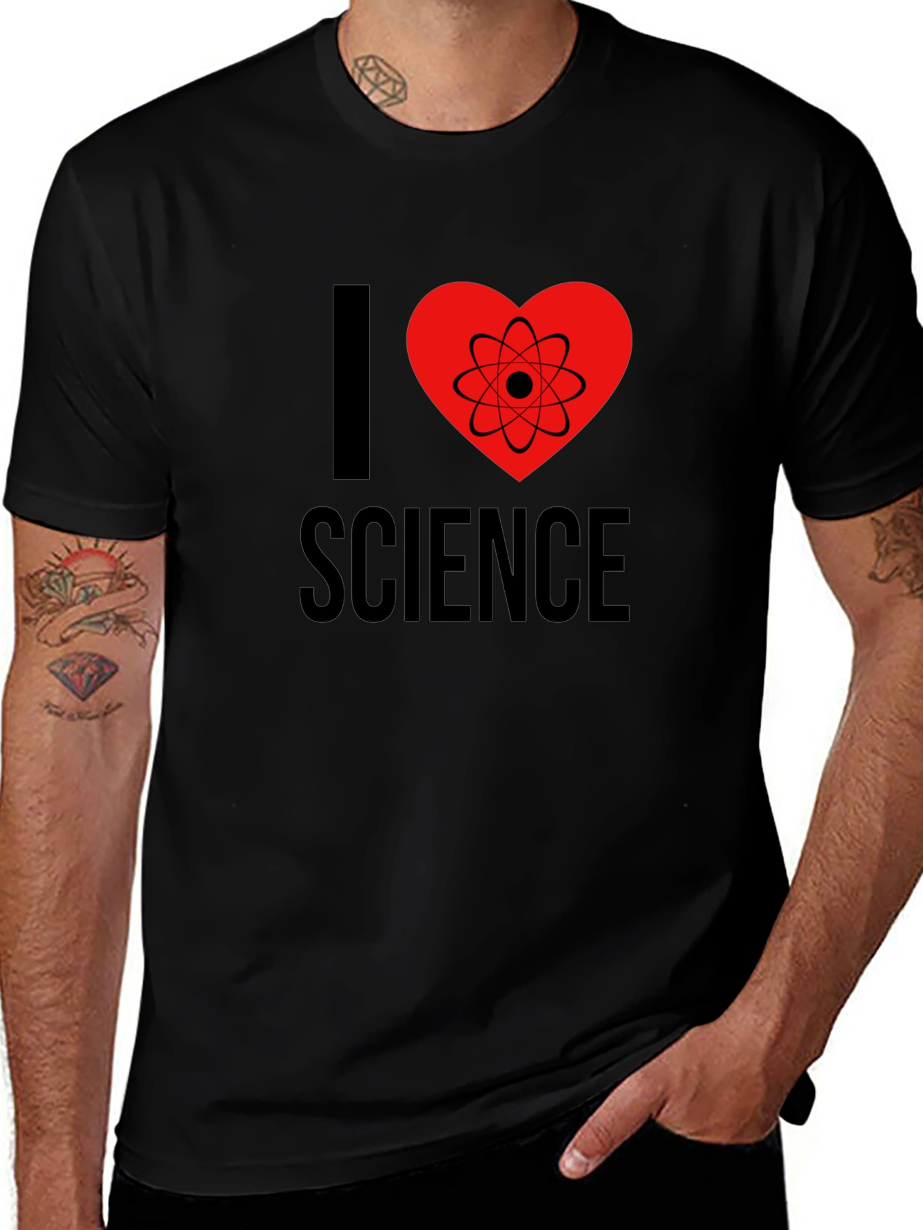 I Heart Science T-Shirt - Geeky & Stylish Tee