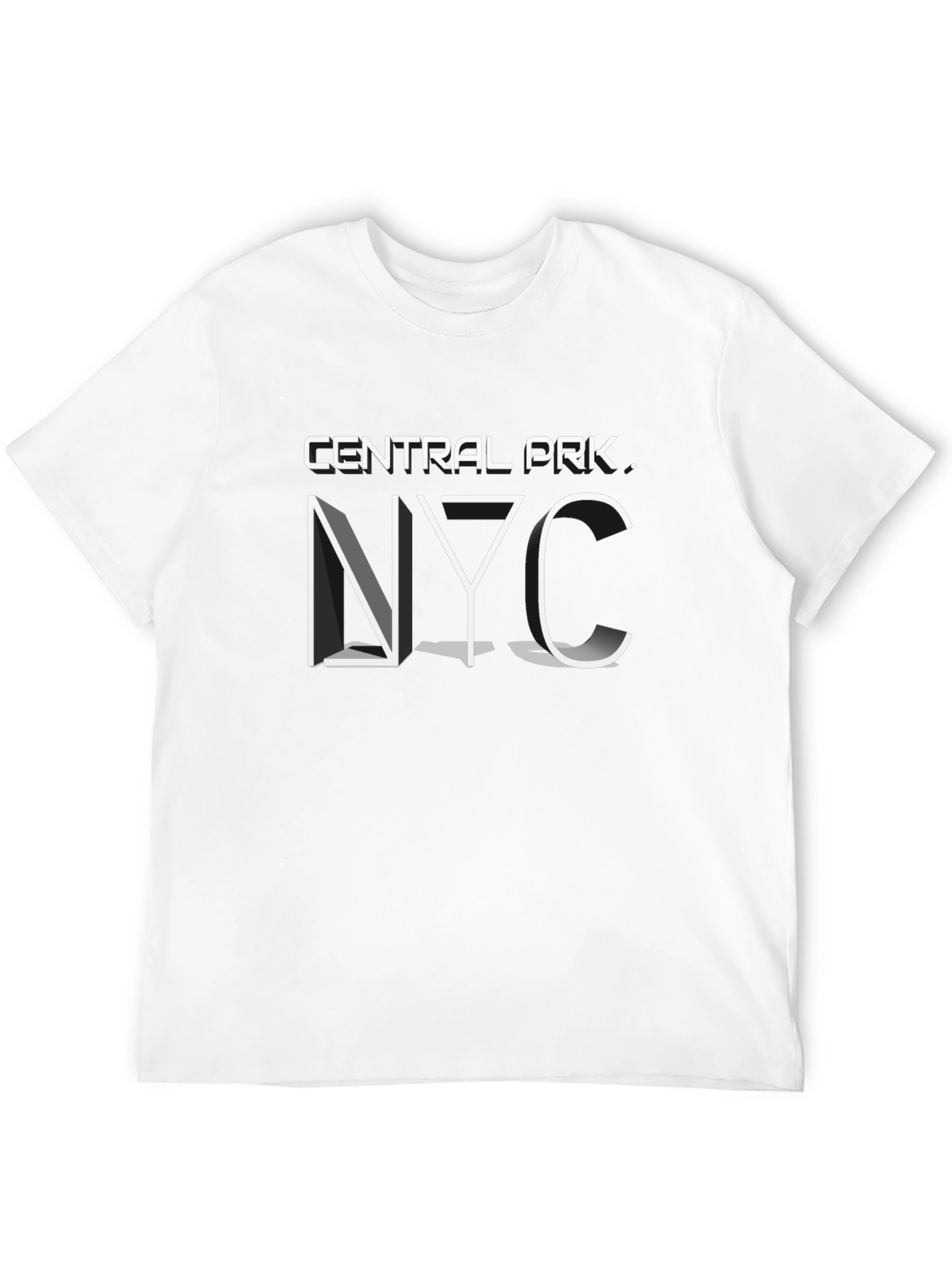Central Park NYC Graphic Tee - Black