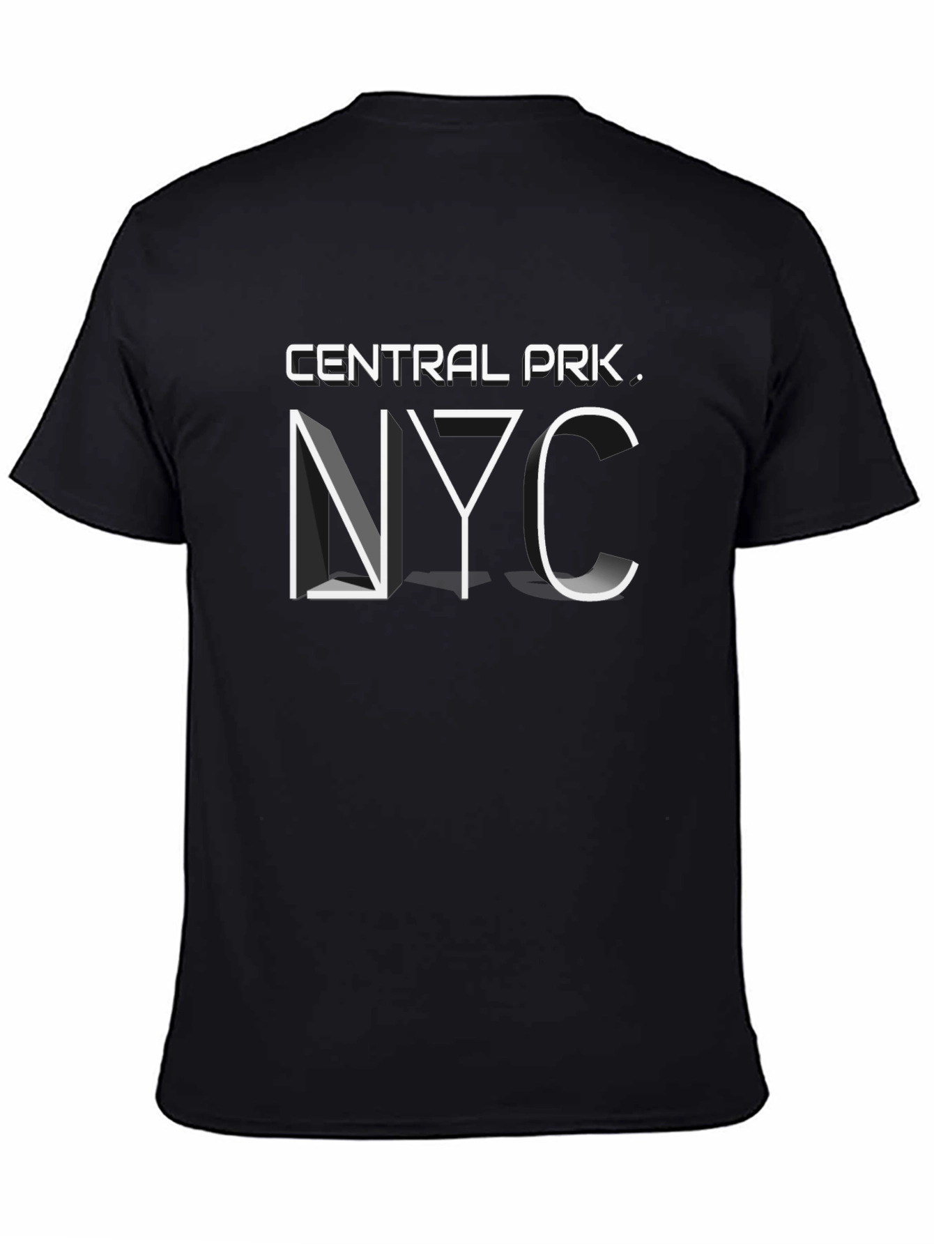 Central Park NYC Graphic Tee - Black