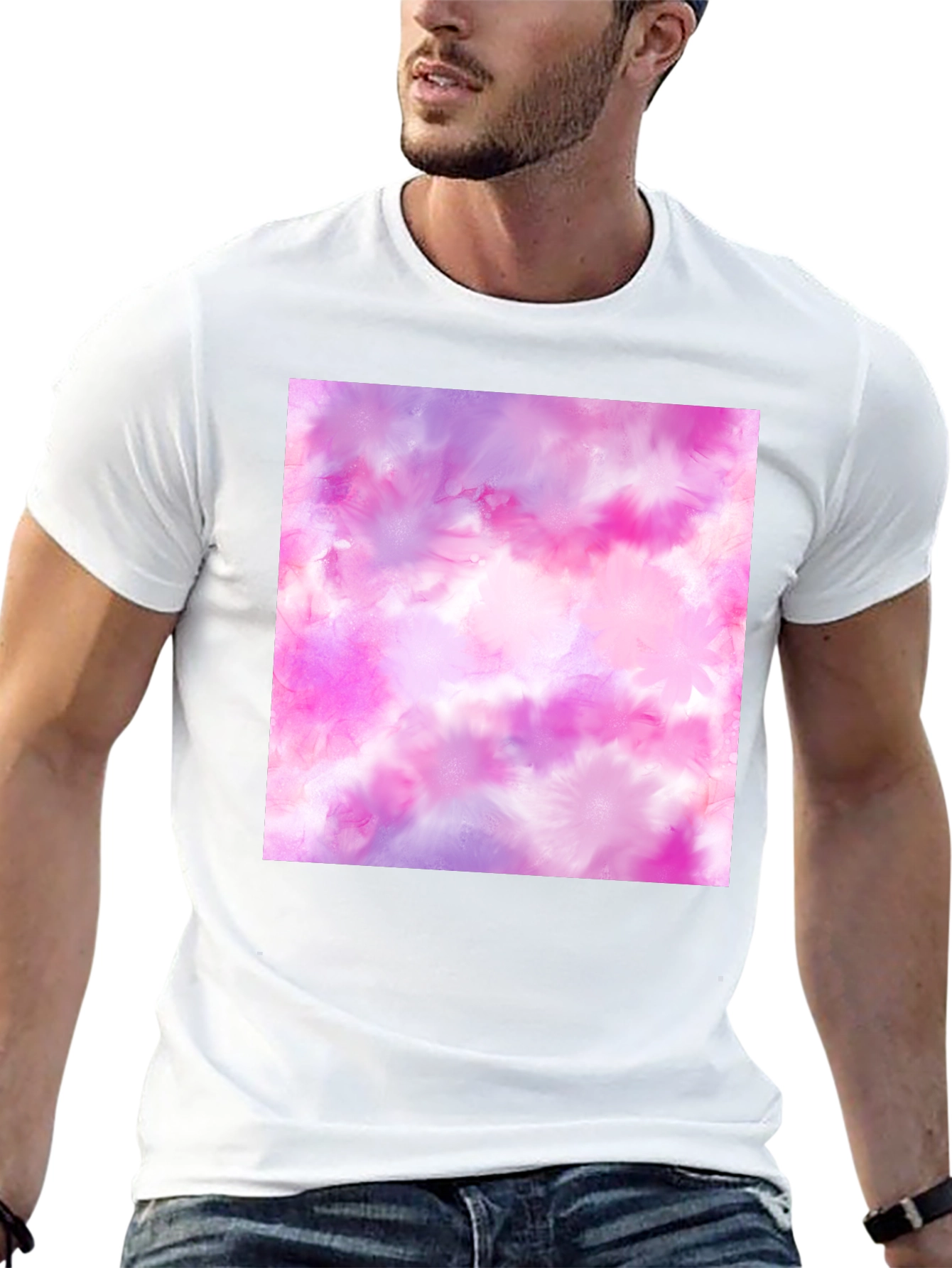 Watercolor Tie-Dye Graphic Tee