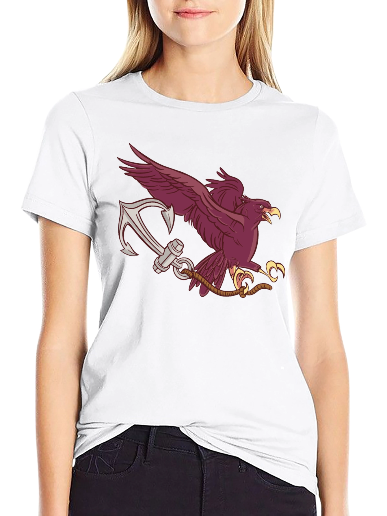 Eagle and Anchor Graphic Tee