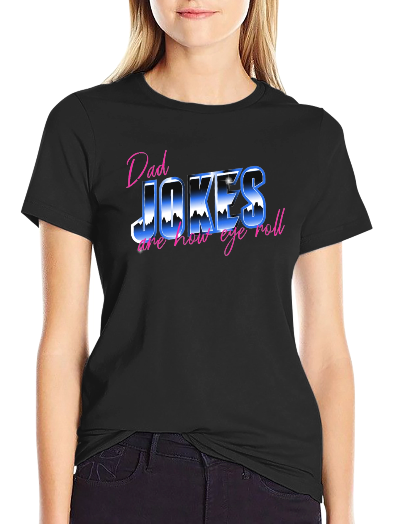 Dad Jokes T-Shirt - Eye Roll Edition