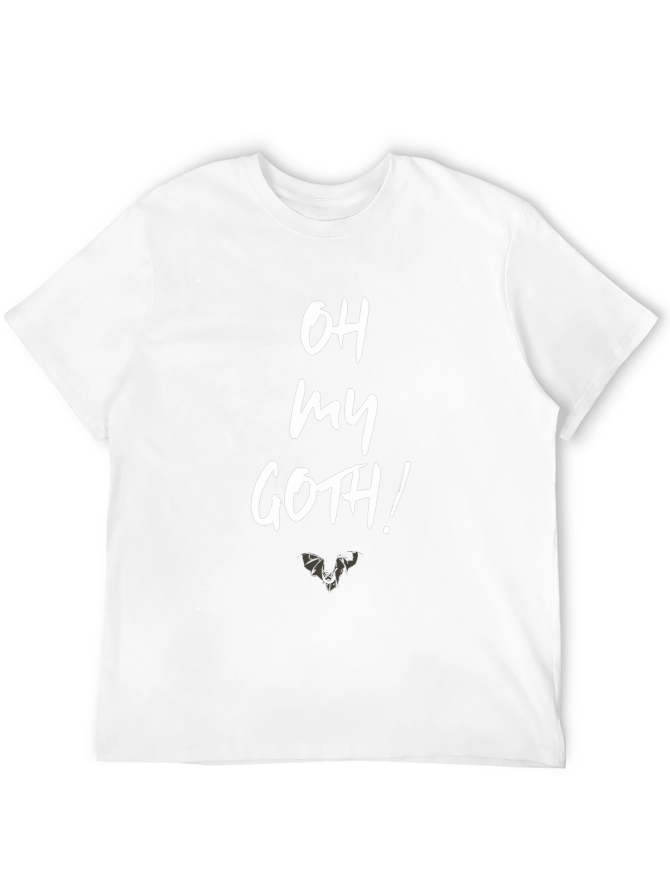 Oh My Goth! Graphic Print Black T-Shirt