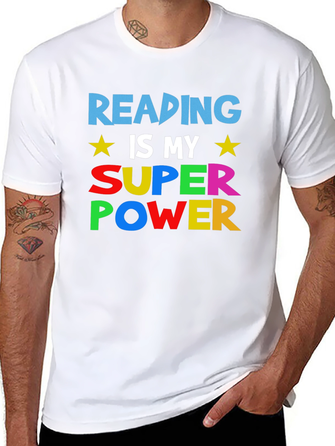 Reading is My Superpower T-Shirt