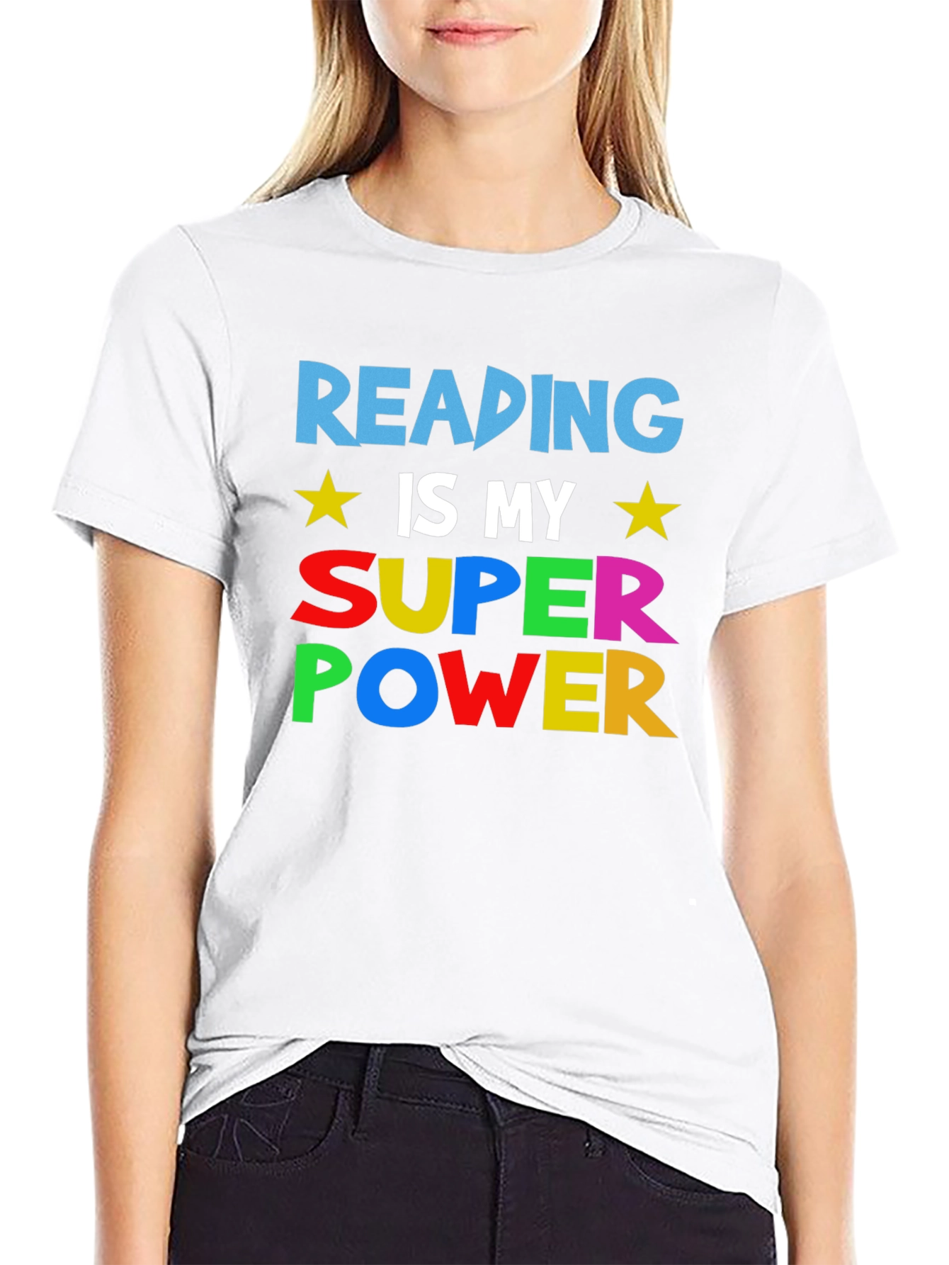 Reading is My Superpower T-Shirt