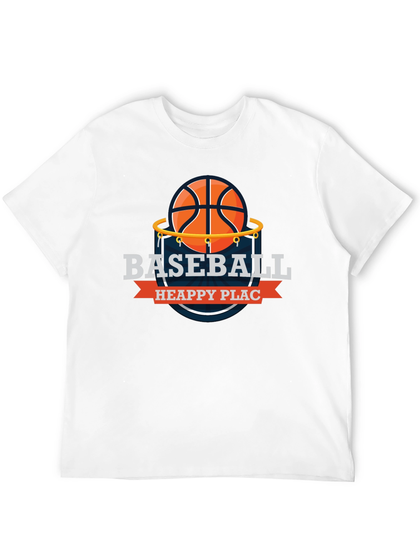 Basketball Heappy Plac T-Shirt