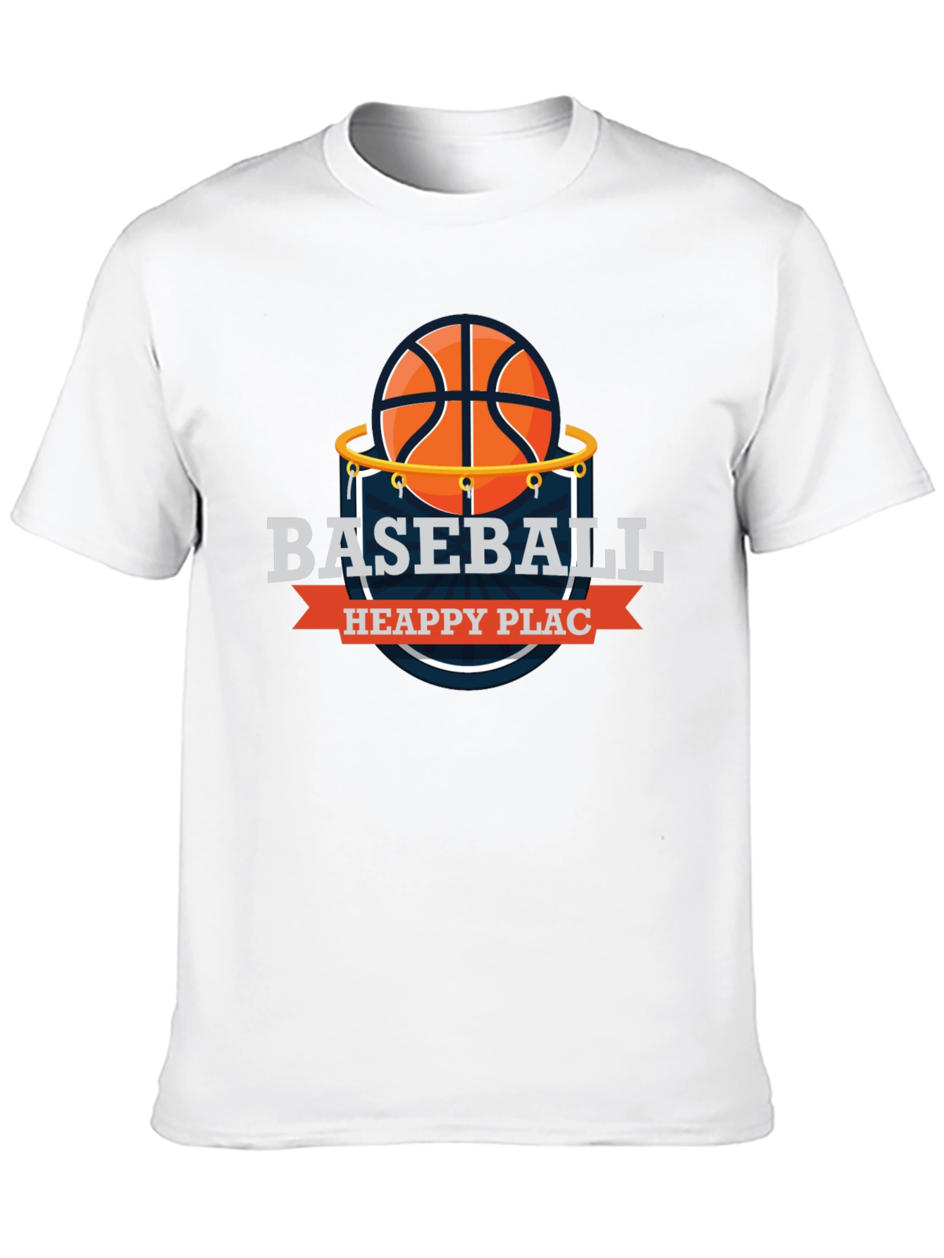 Basketball Heappy Plac T-Shirt