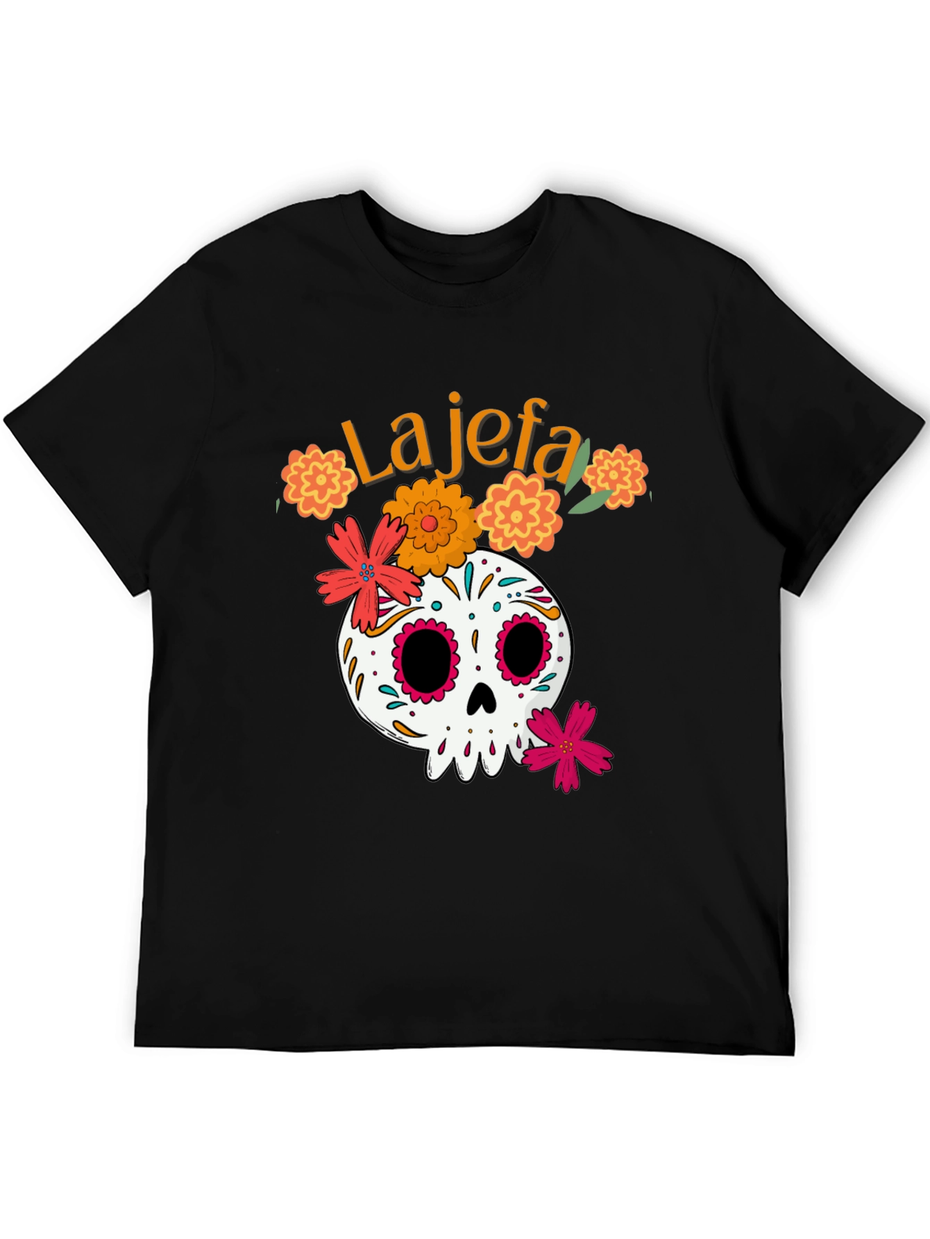 La Jefa Skull T-Shirt - Day of the Dead