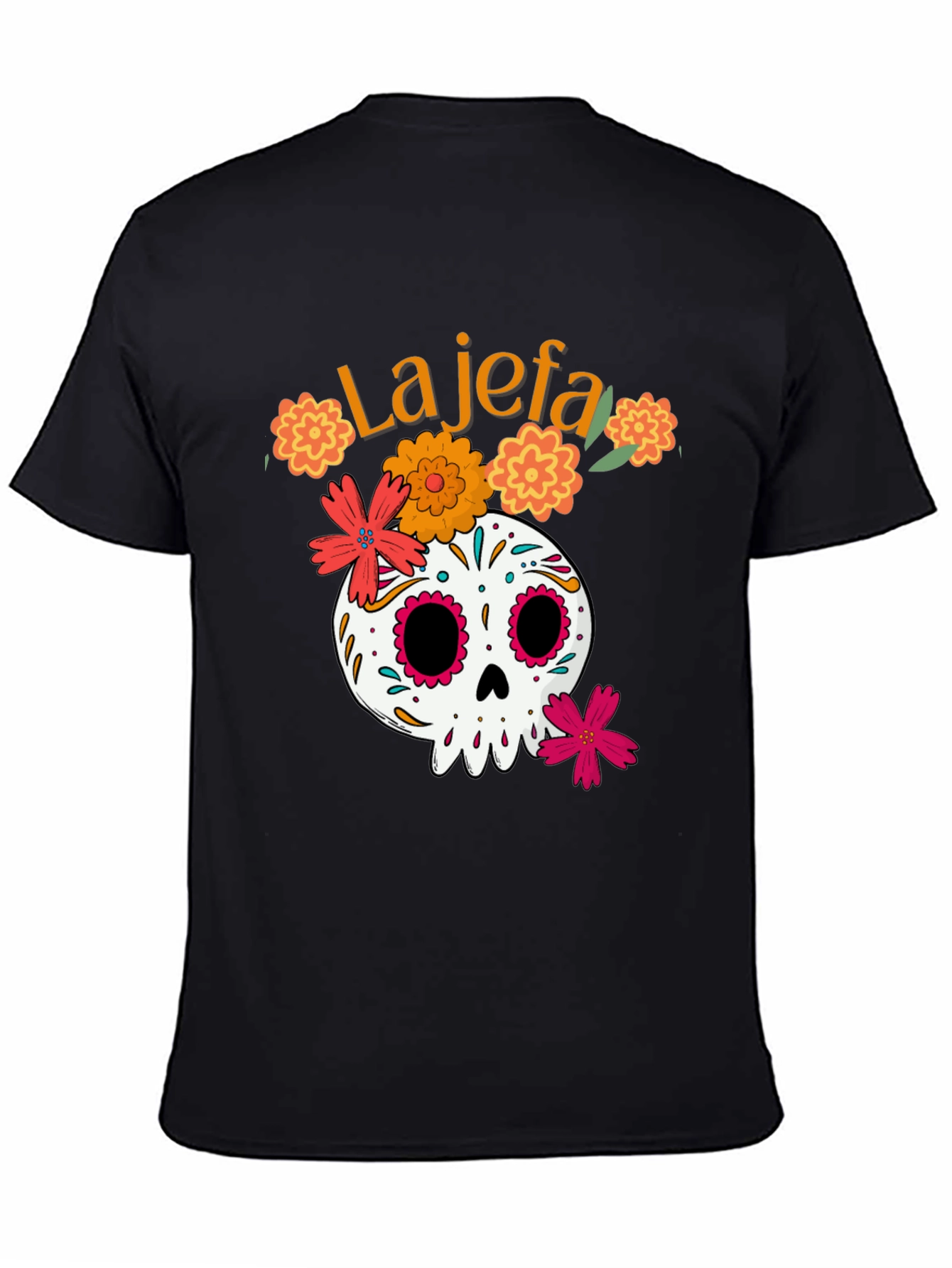 La Jefa Skull T-Shirt - Day of the Dead