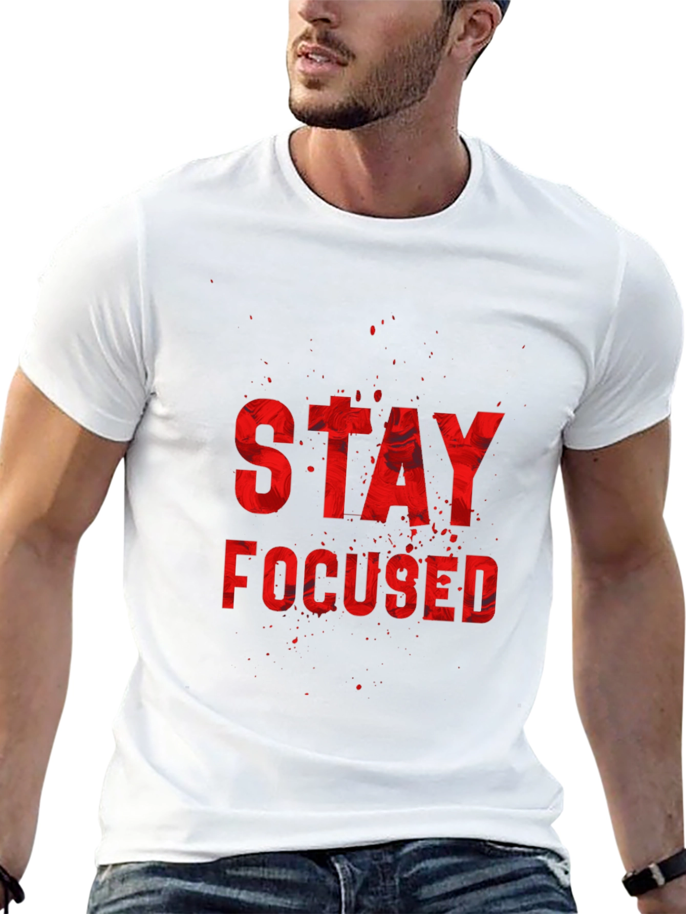 Stay Focused Graphic T-Shirt