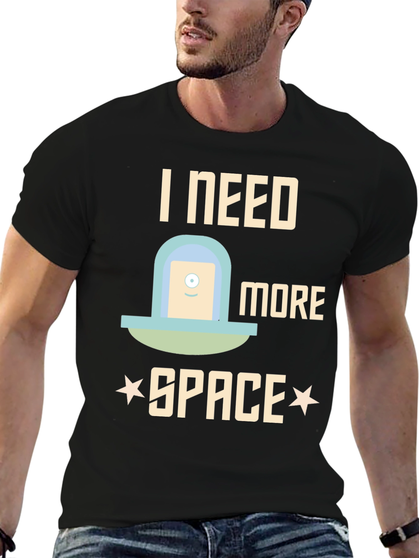 I Need More Space Graphic T-Shirt