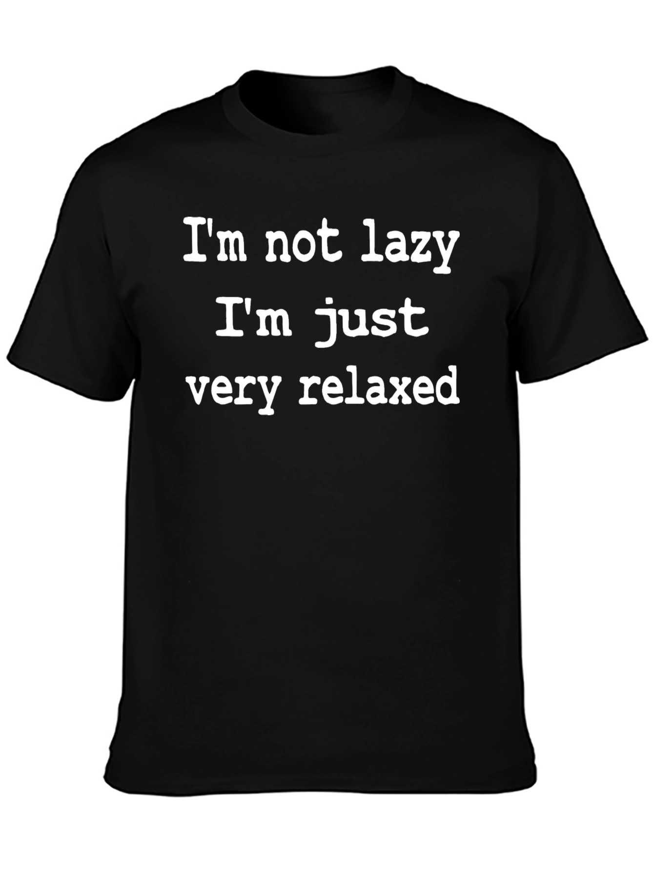 Relaxed State of Mind Funny Graphic T-Shirt