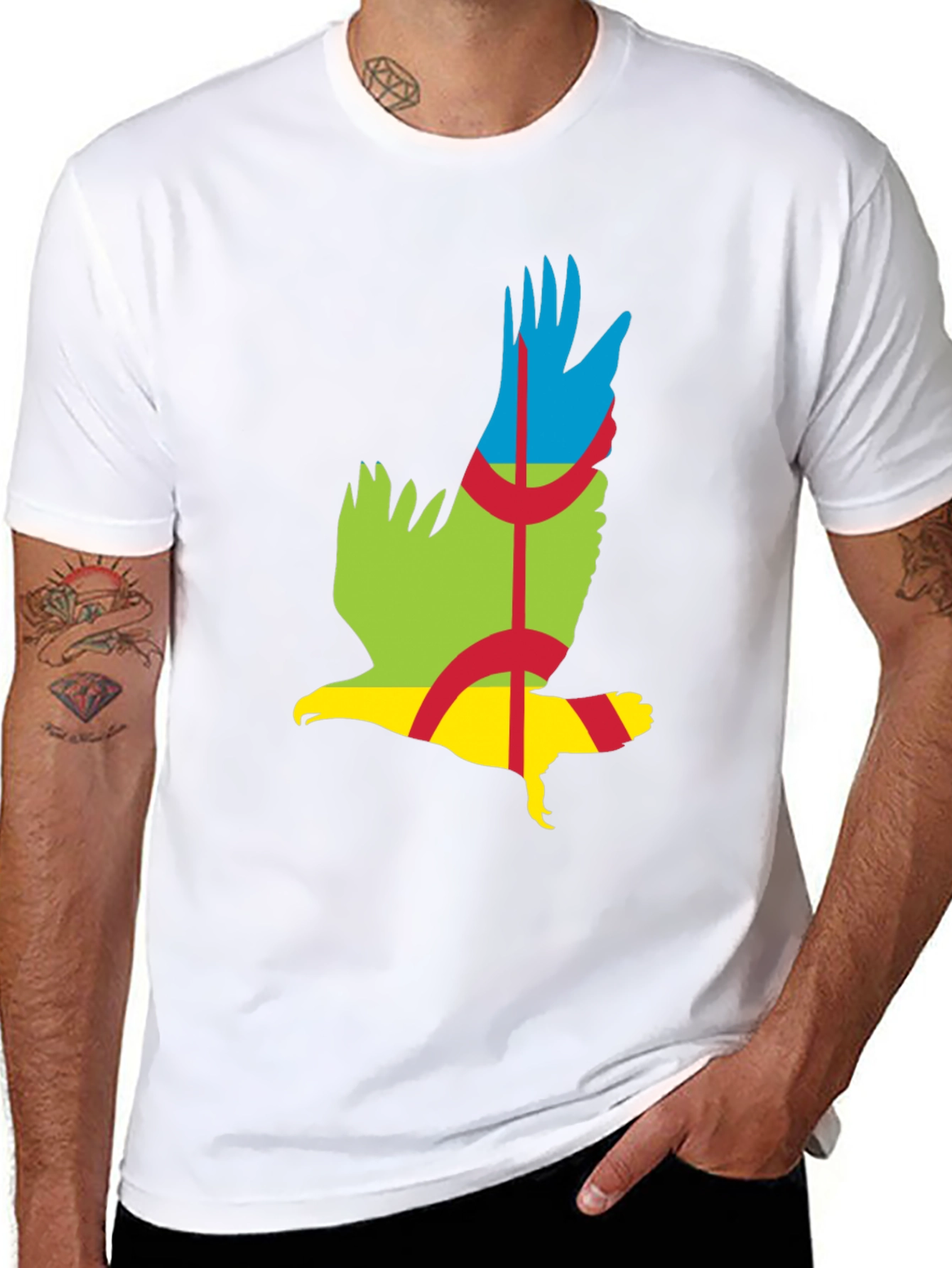 Berber Eagle T-Shirt - Amazigh Pride Tee