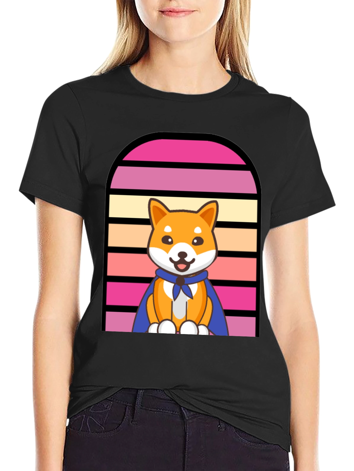 Retro Doge T-Shirt - Cool Comic Style Tee