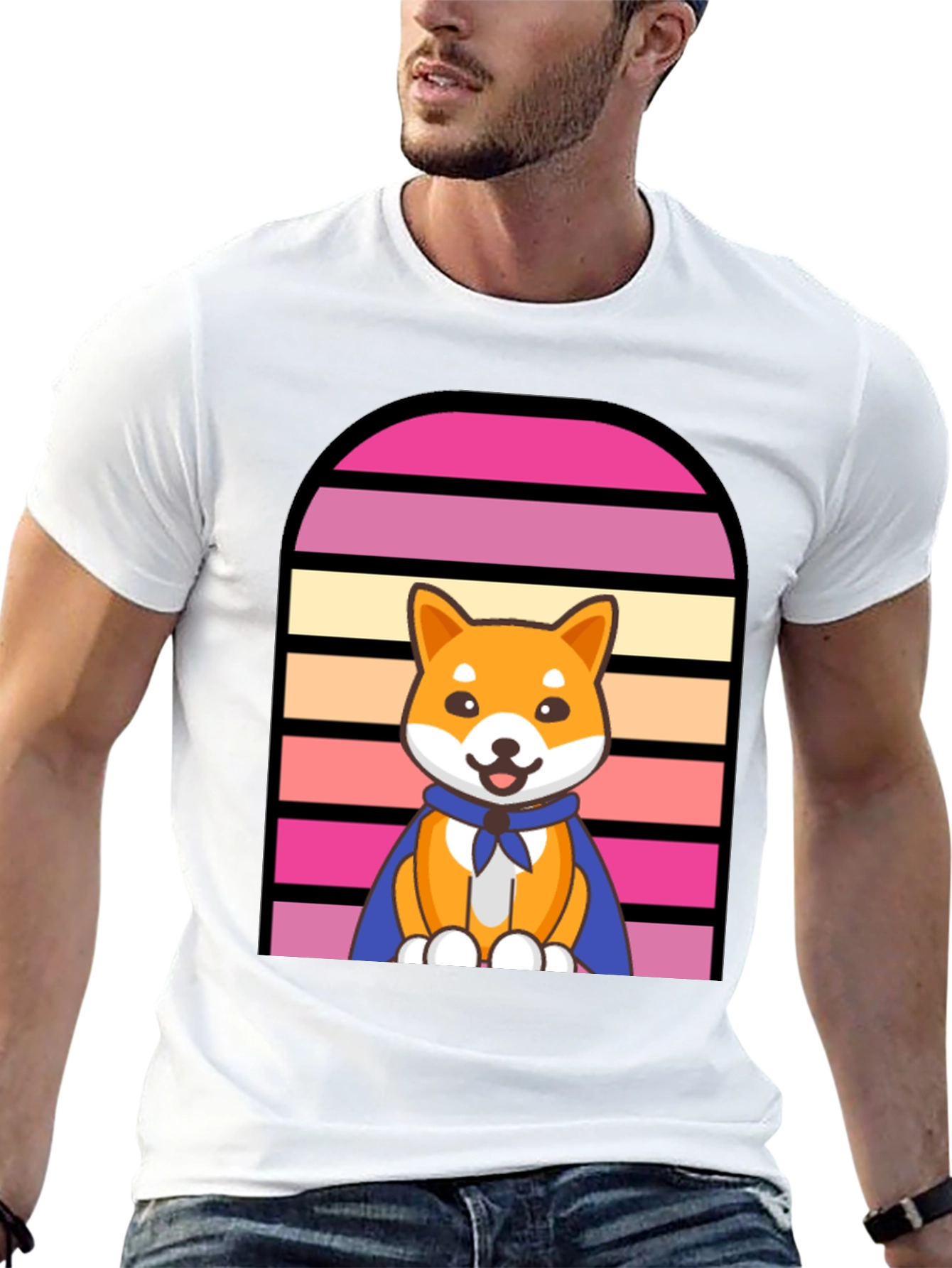 Retro Doge T-Shirt - Cool Comic Style Tee