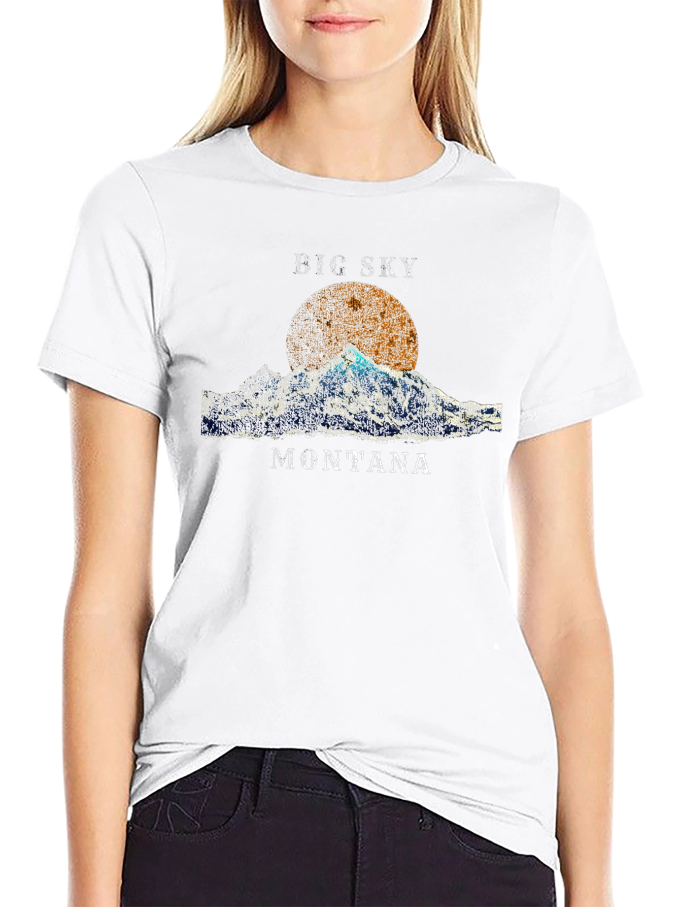 Big Sky Montana Graphic Tee - Black