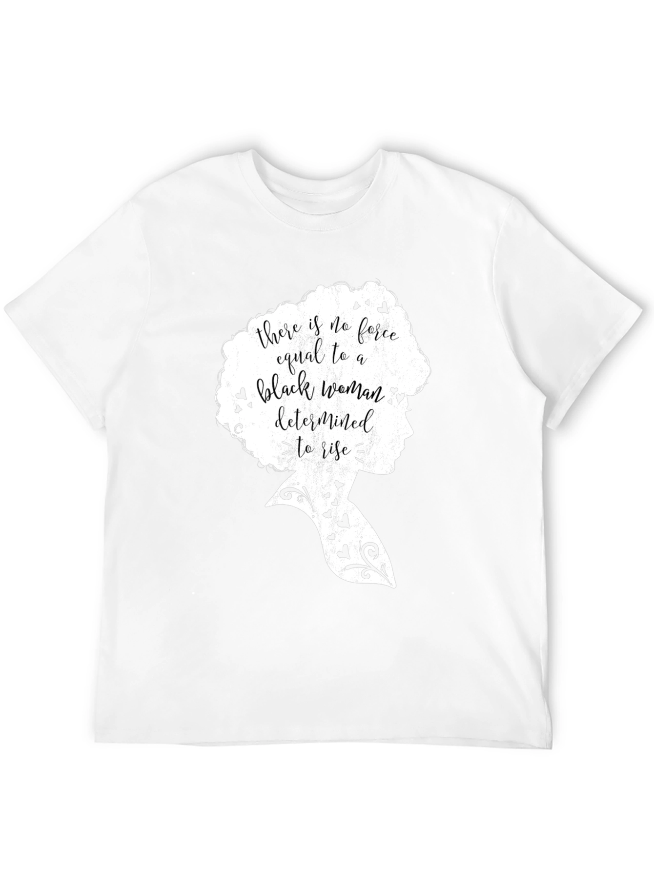 Black Woman Determined T-Shirt