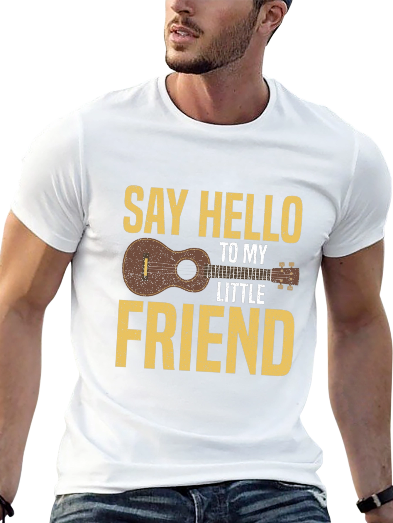 Say Hello To My Little Friend T-Shirt Ukulele