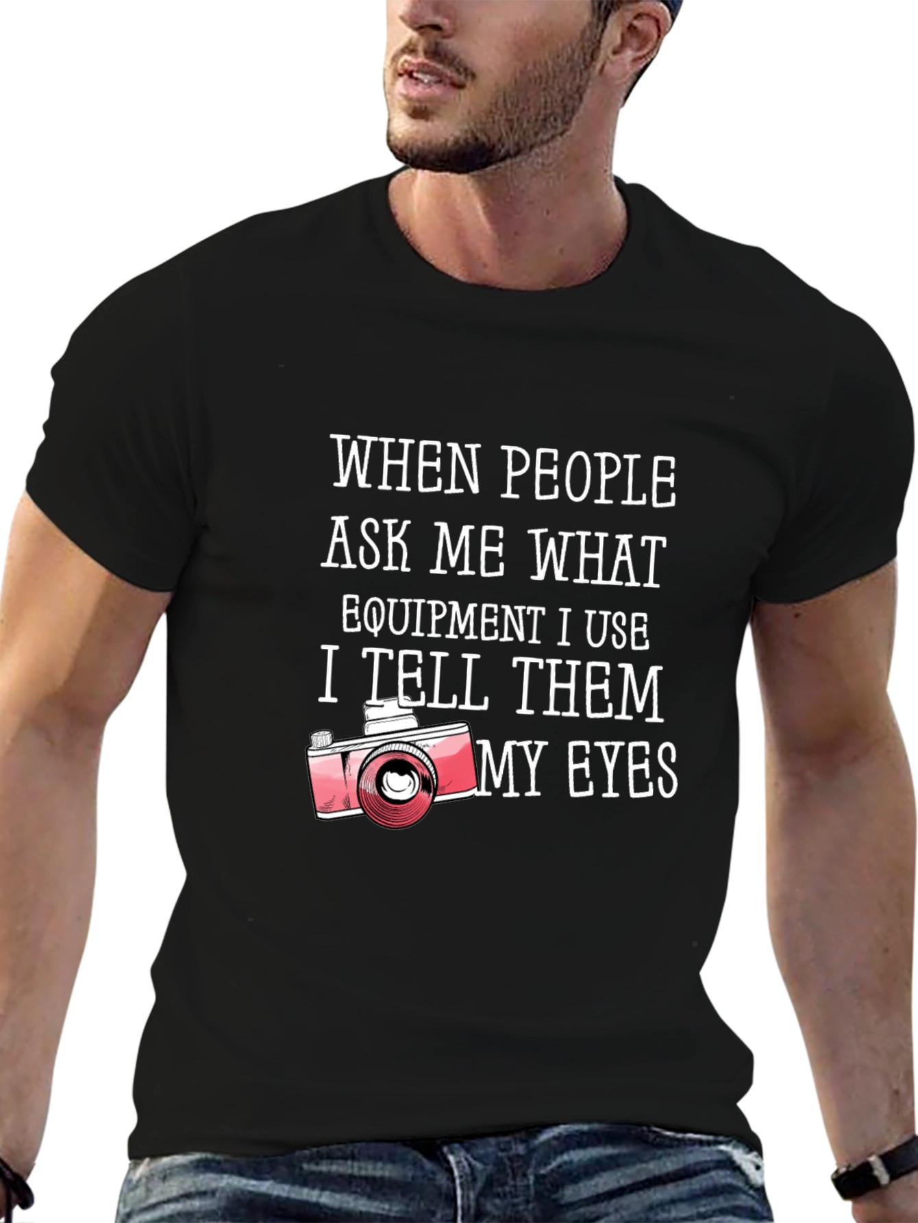 Photographers My Eyes Graphic Tee