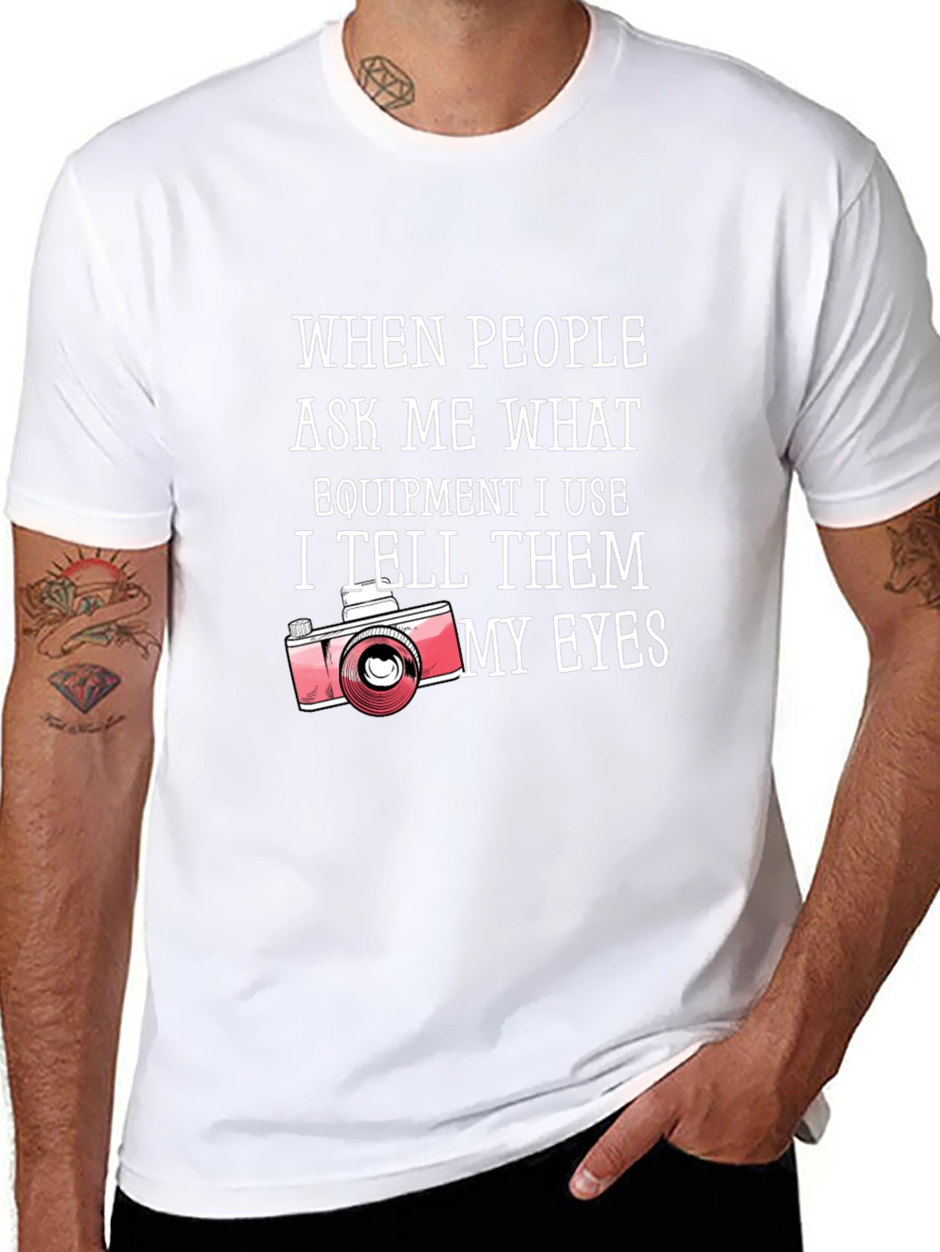 Photographers My Eyes Graphic Tee