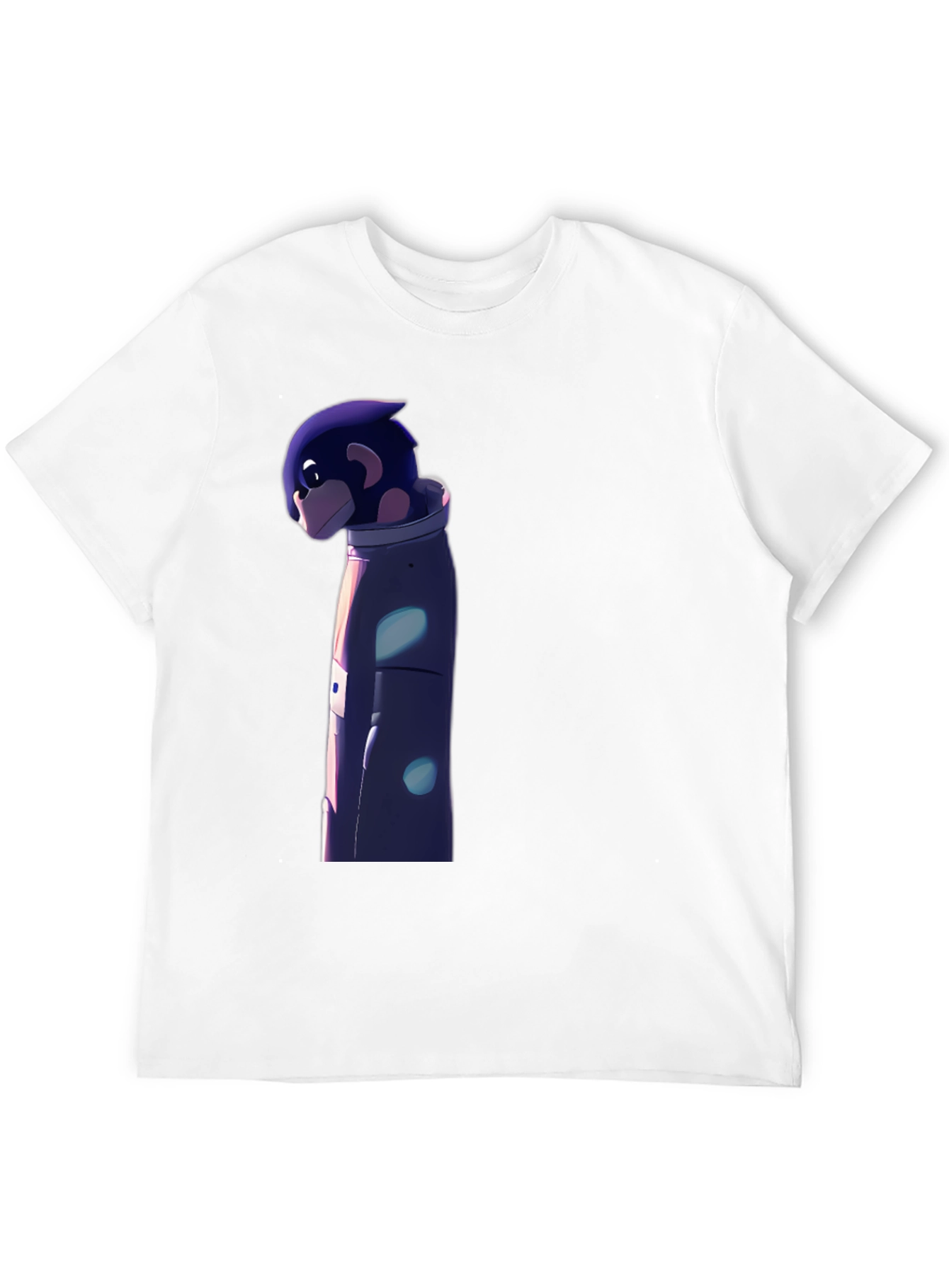 Astronaut Character Graphic Black T-Shirt